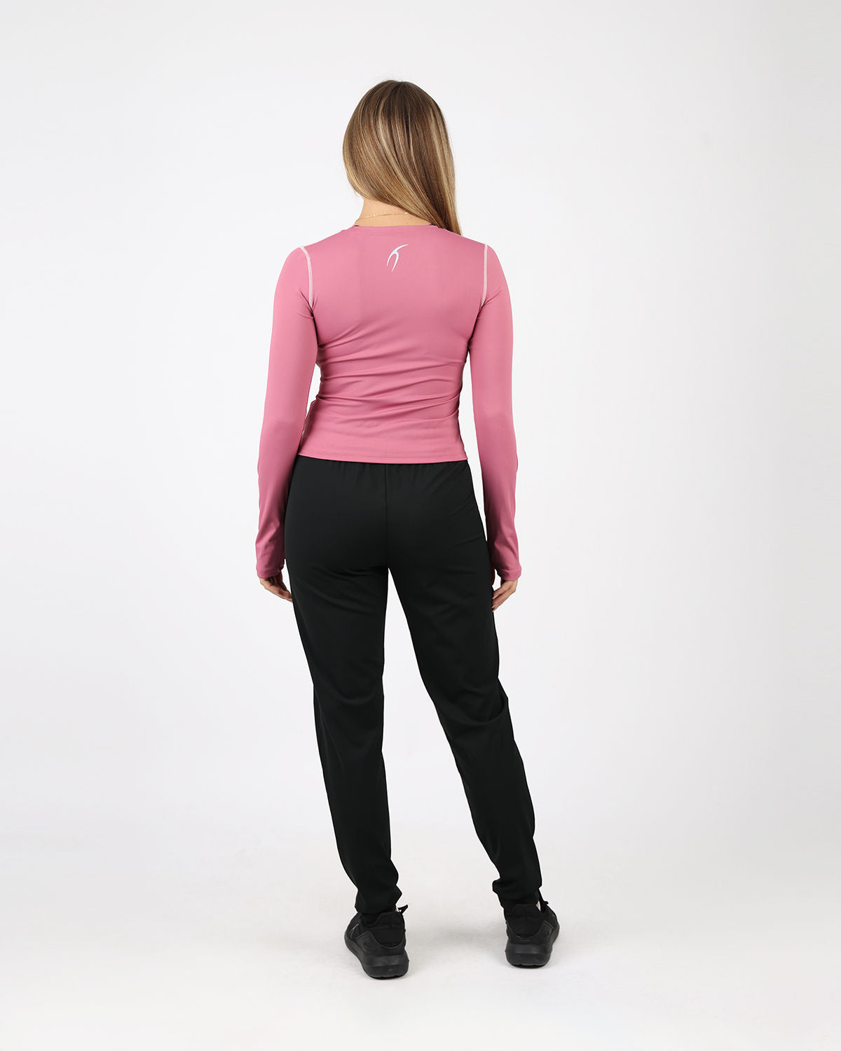 Streamline Long Slevess Women's Rose Top-Atum -19766514