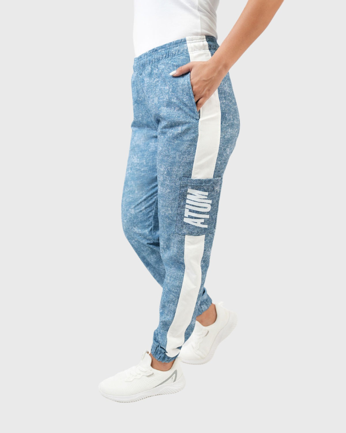 Gym Track Navy Women's Pants