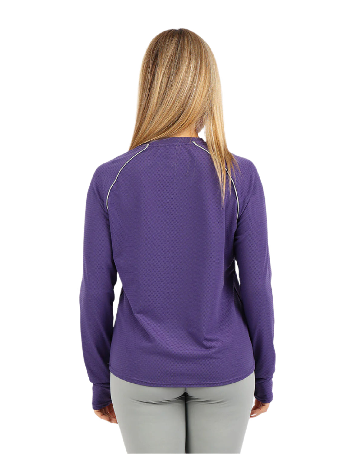 Long-Sleeve Training Purple Top-Atum -68403362