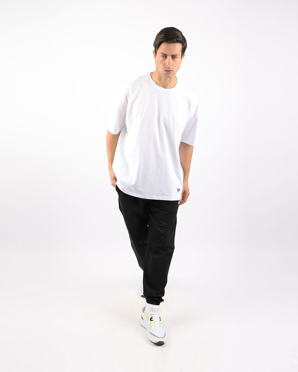 Active Comfort Men's Black Sweatpants-Atum -33477949
