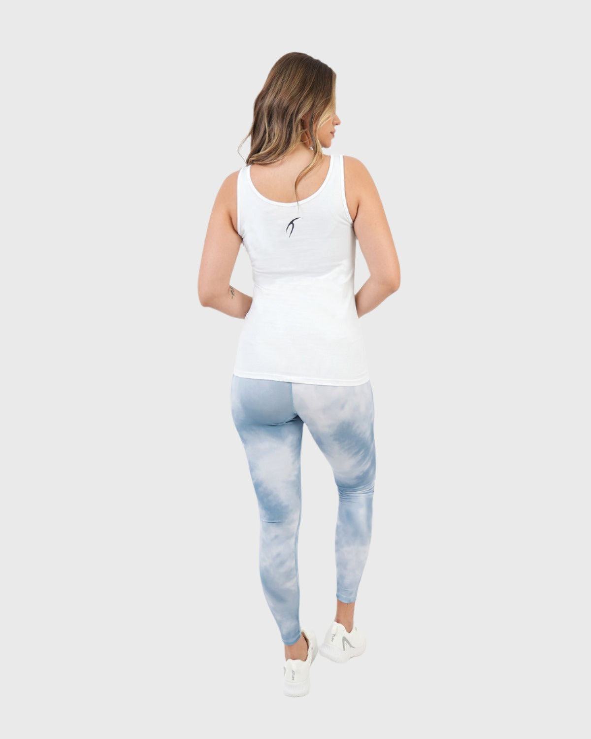 Basic White Tank Top-Atum -75573416
