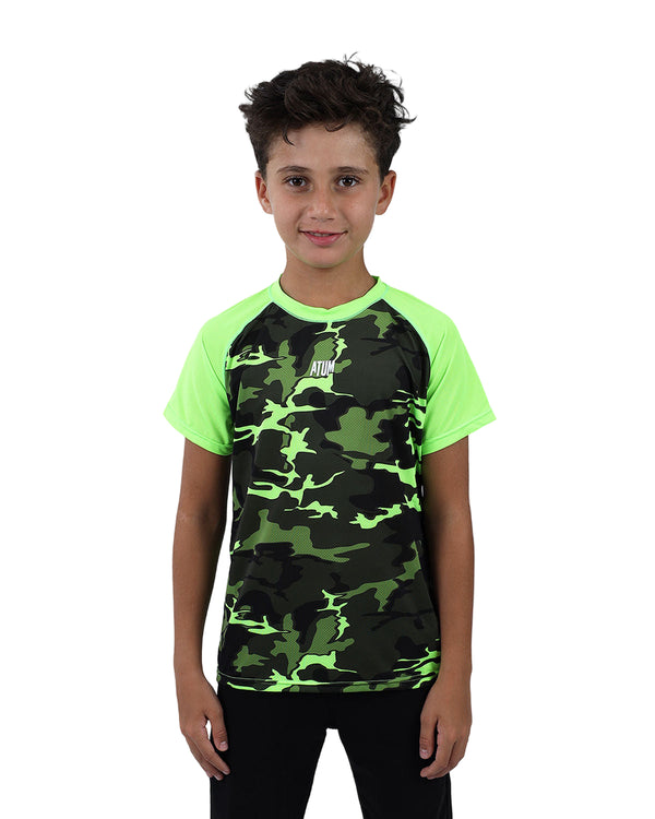 Army Training Sports Green T-Shirt-Atum -61396858
