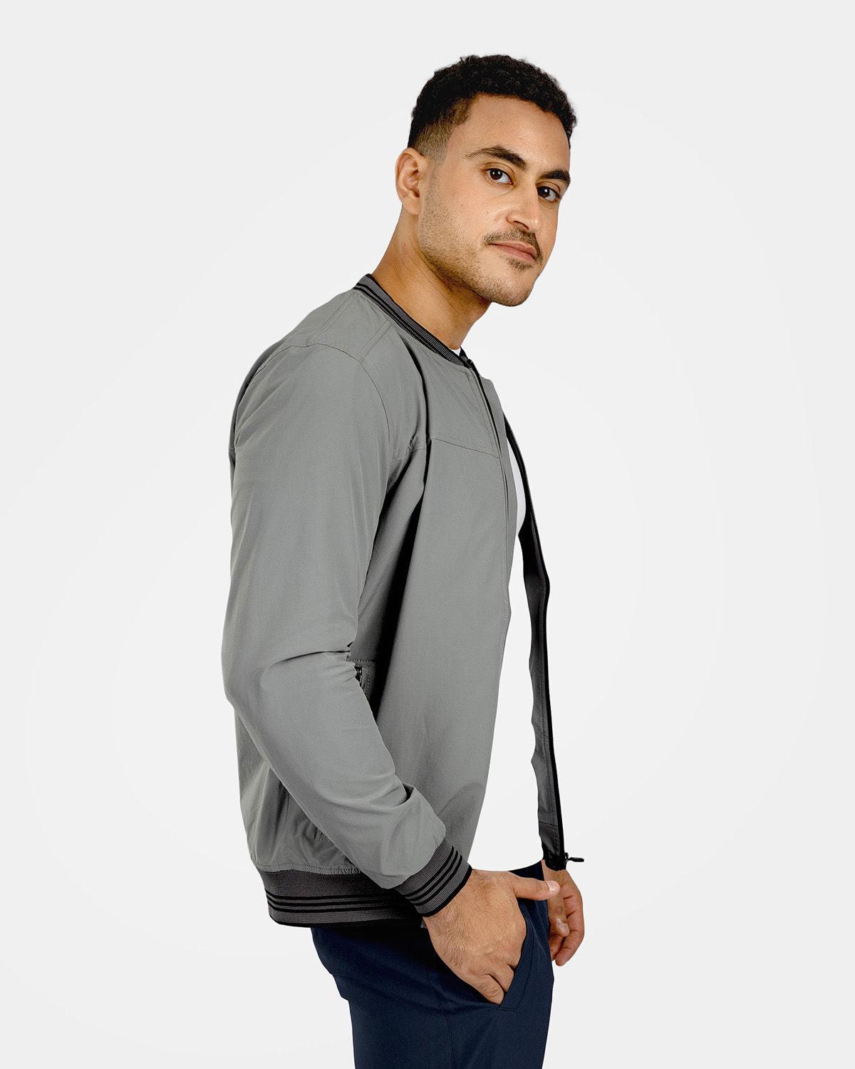 Men's Windbreaker Jacket-Atum -75759811