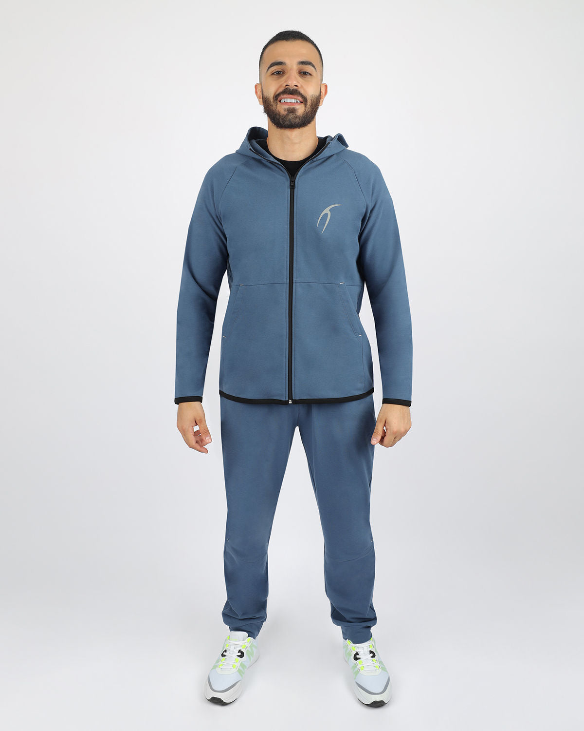 Men's Essential Navy Jogger Pants-Atum -96590982