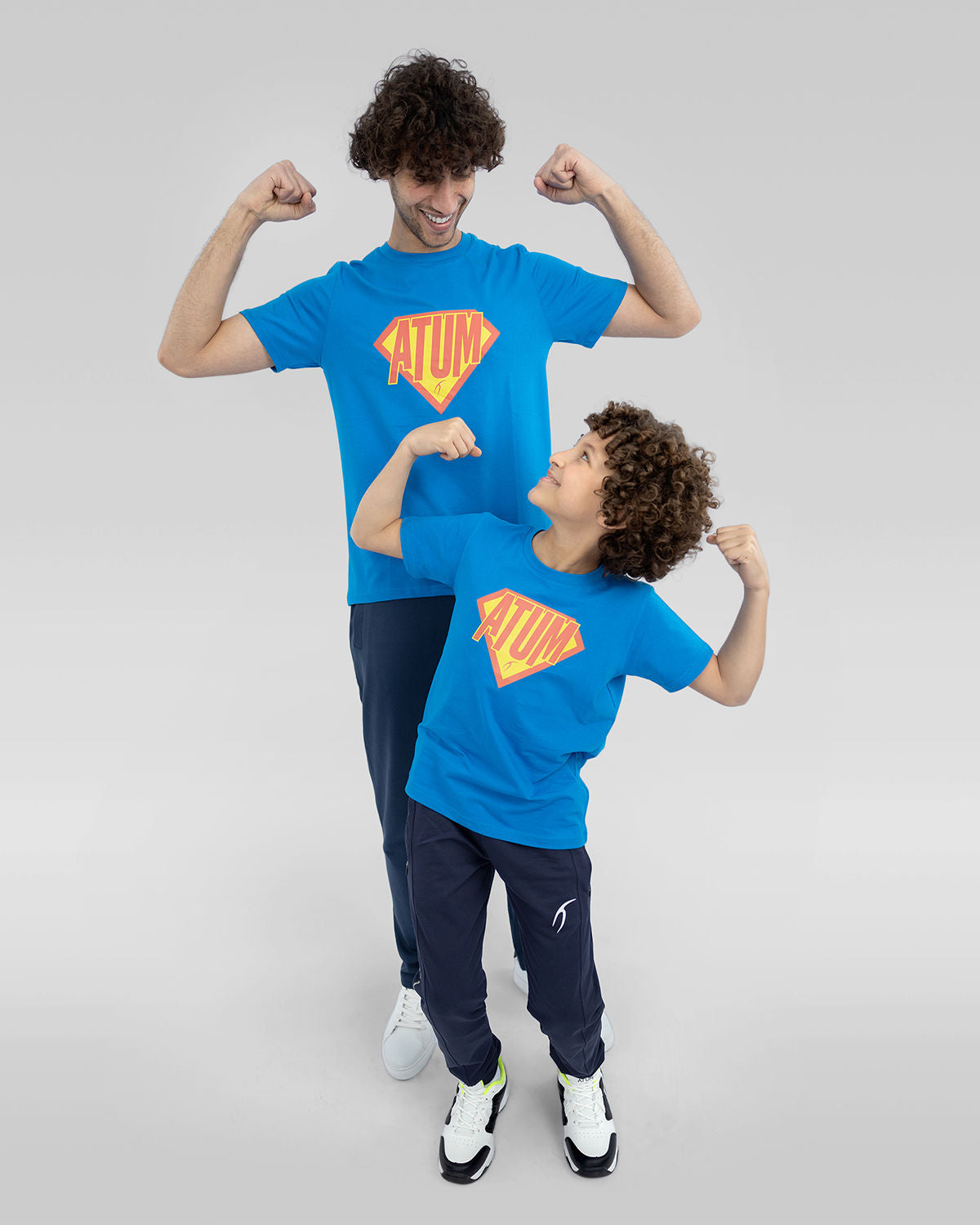 Super Hero Boy's Blue T-Shirt