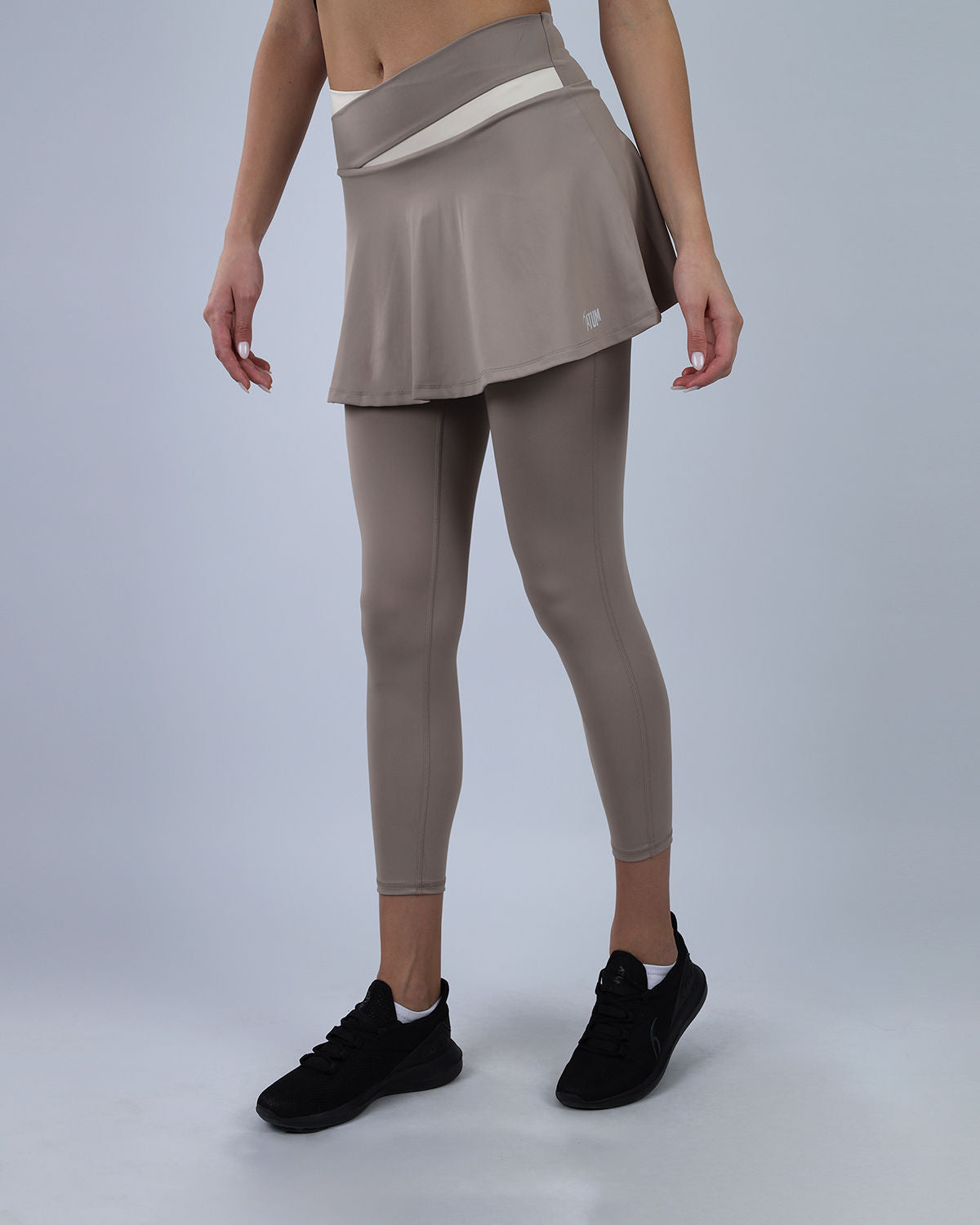 Flexi Flair Skirted Coffee Leggings
