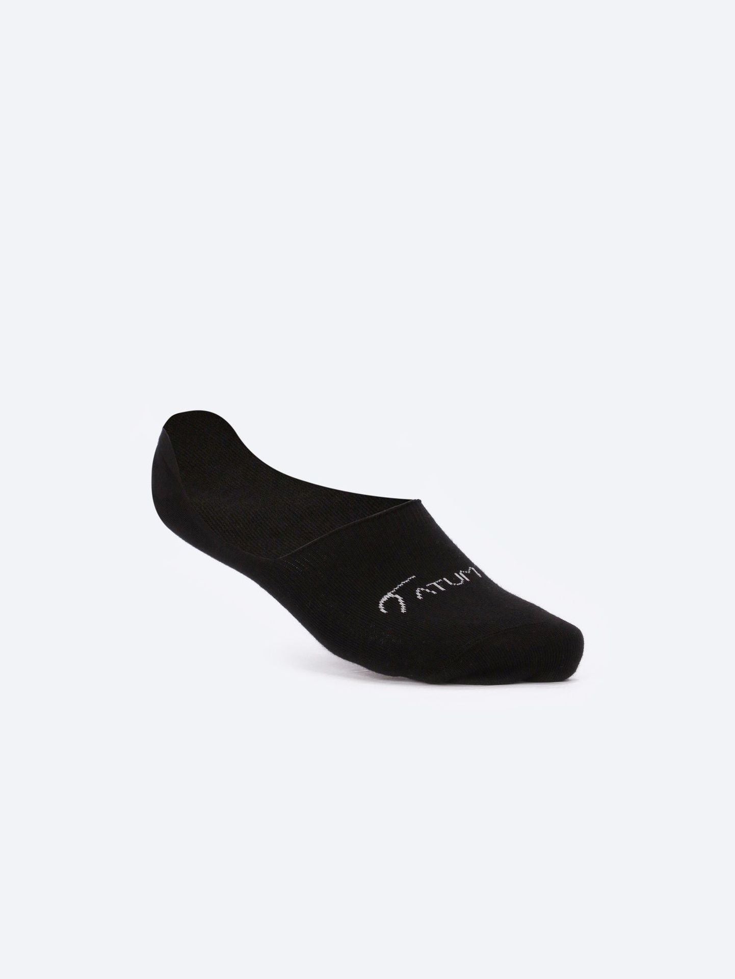 ATUM| Adult Unisex No-Show Socks - Pack of 3 - black