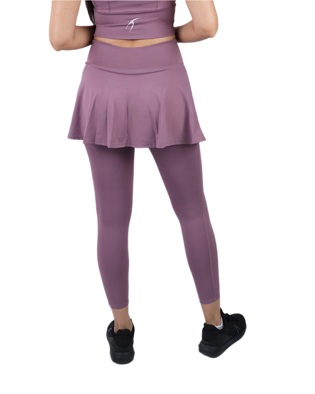 Flexi Flair Skirted Purple Leggings-Atum -99297662