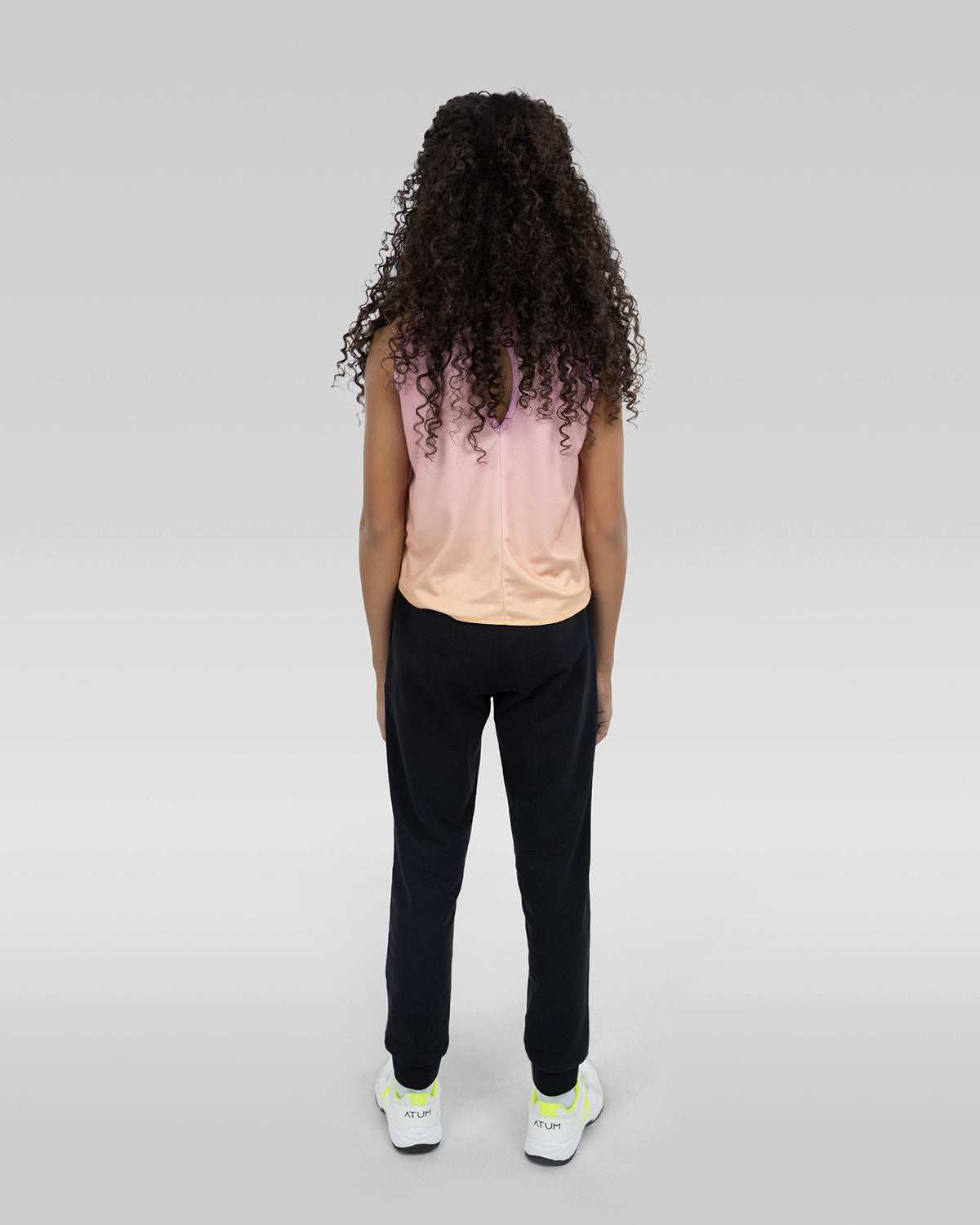 Smooth Girls Black Sweatpants-Atum -87957925