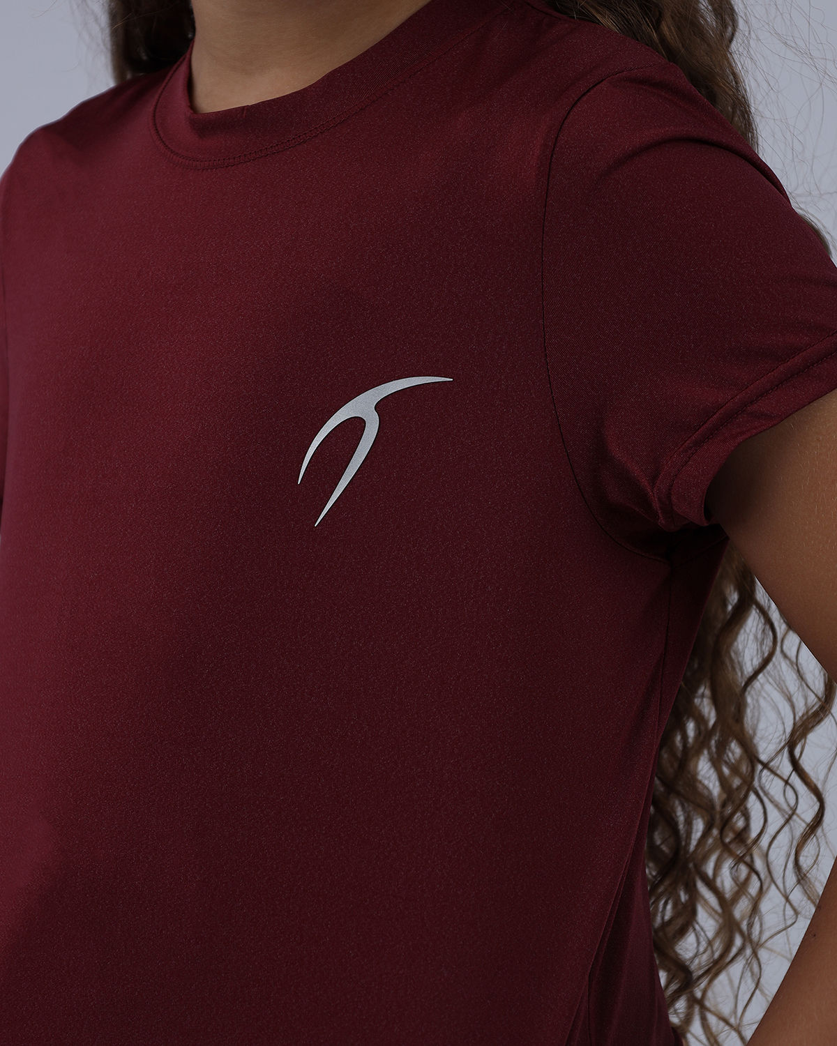 INGAME Short-Sleeve Burgundy T-Shirt-Atum -90601900
