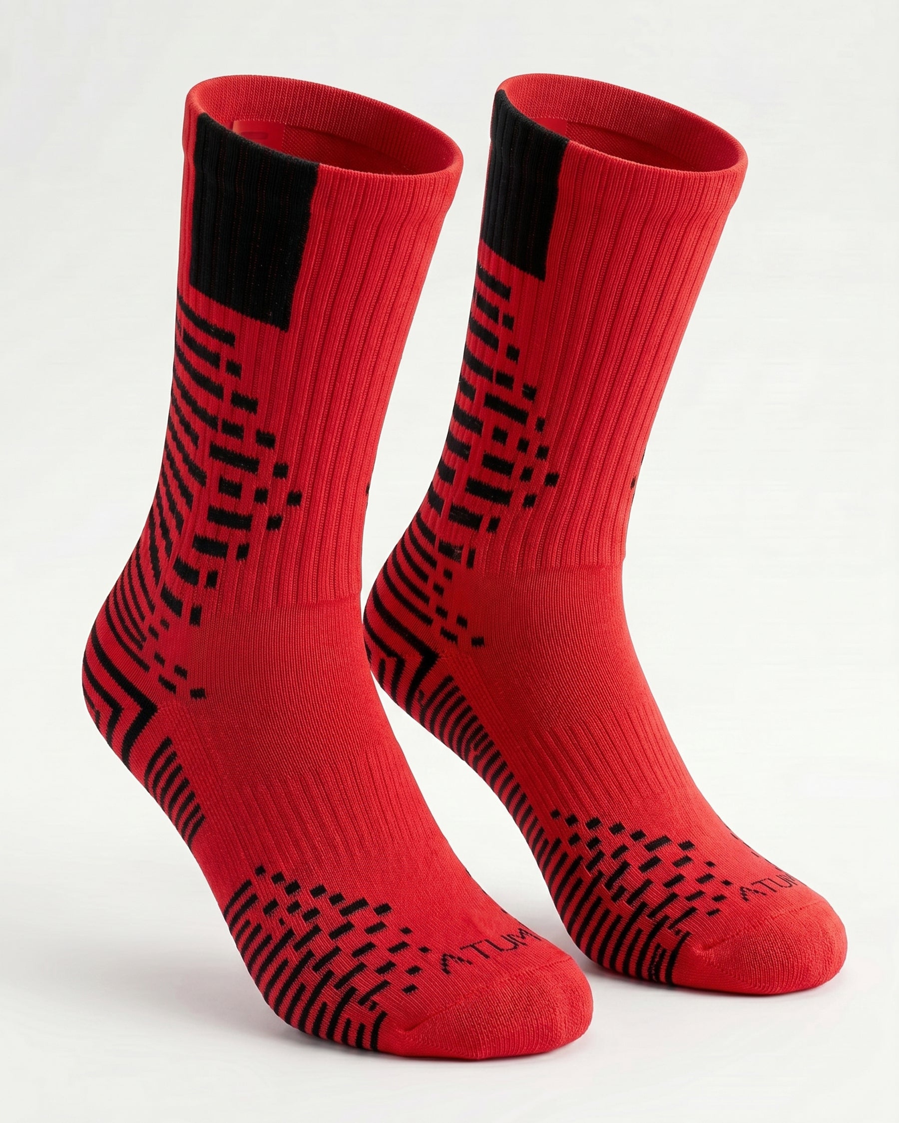 Adults Unisex Long Red-Tex Training Socks-Atum -31987051