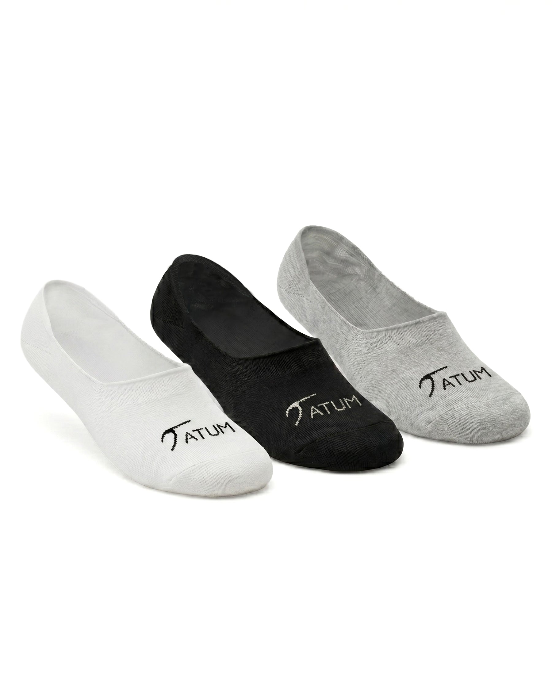 Unisex No-Show Mix Socks-Pack of 3-Atum -28330995