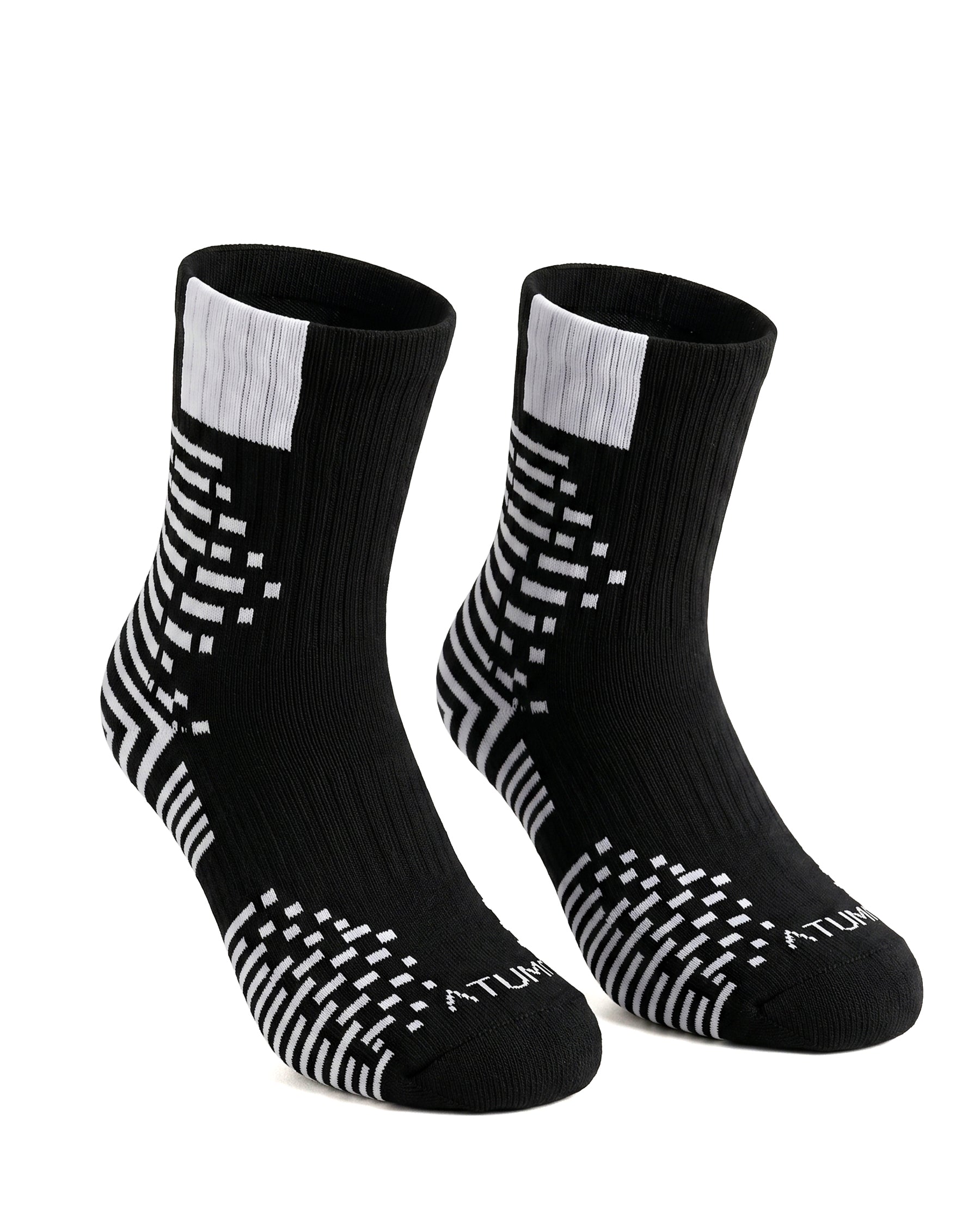 Kids Mid-Crew Black-Tex Training Socks