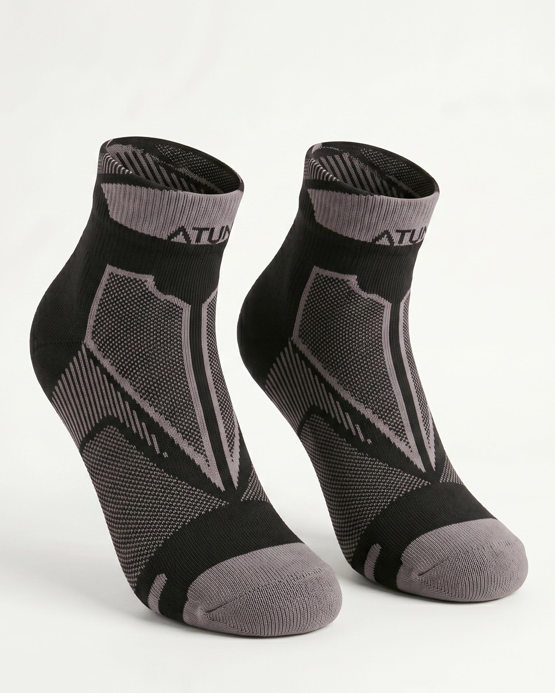 Kids Low-Cut Black Training Socks