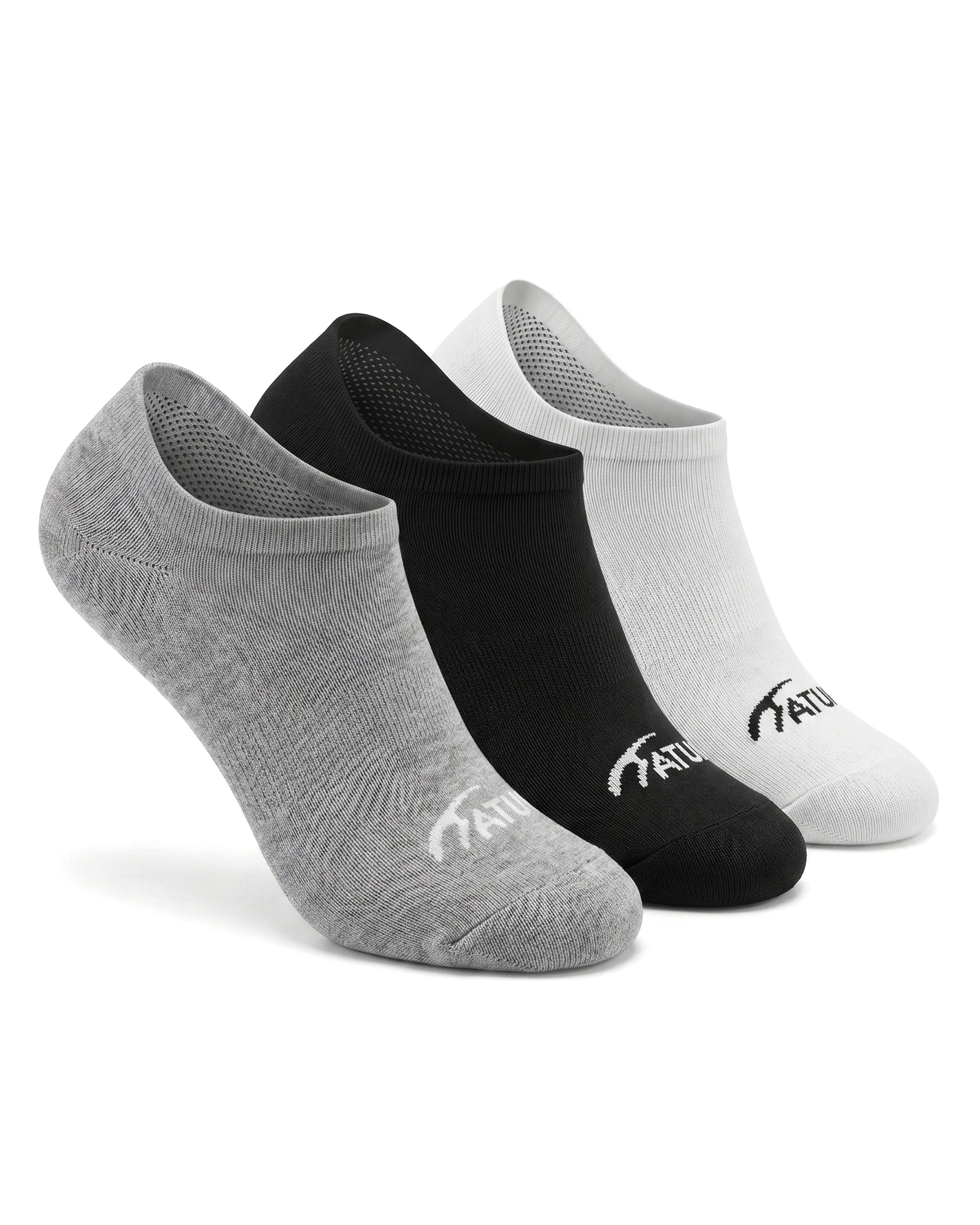 Unisex Mix Mini Socks-Pack of 3-Atum -60279987