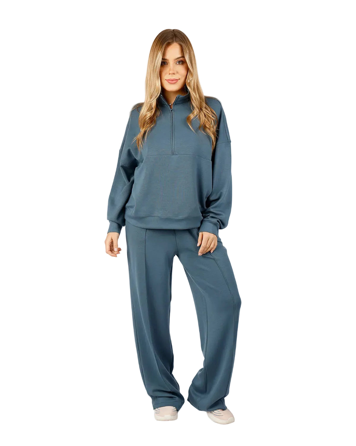 HalfZip Women's Blue Tracksuit