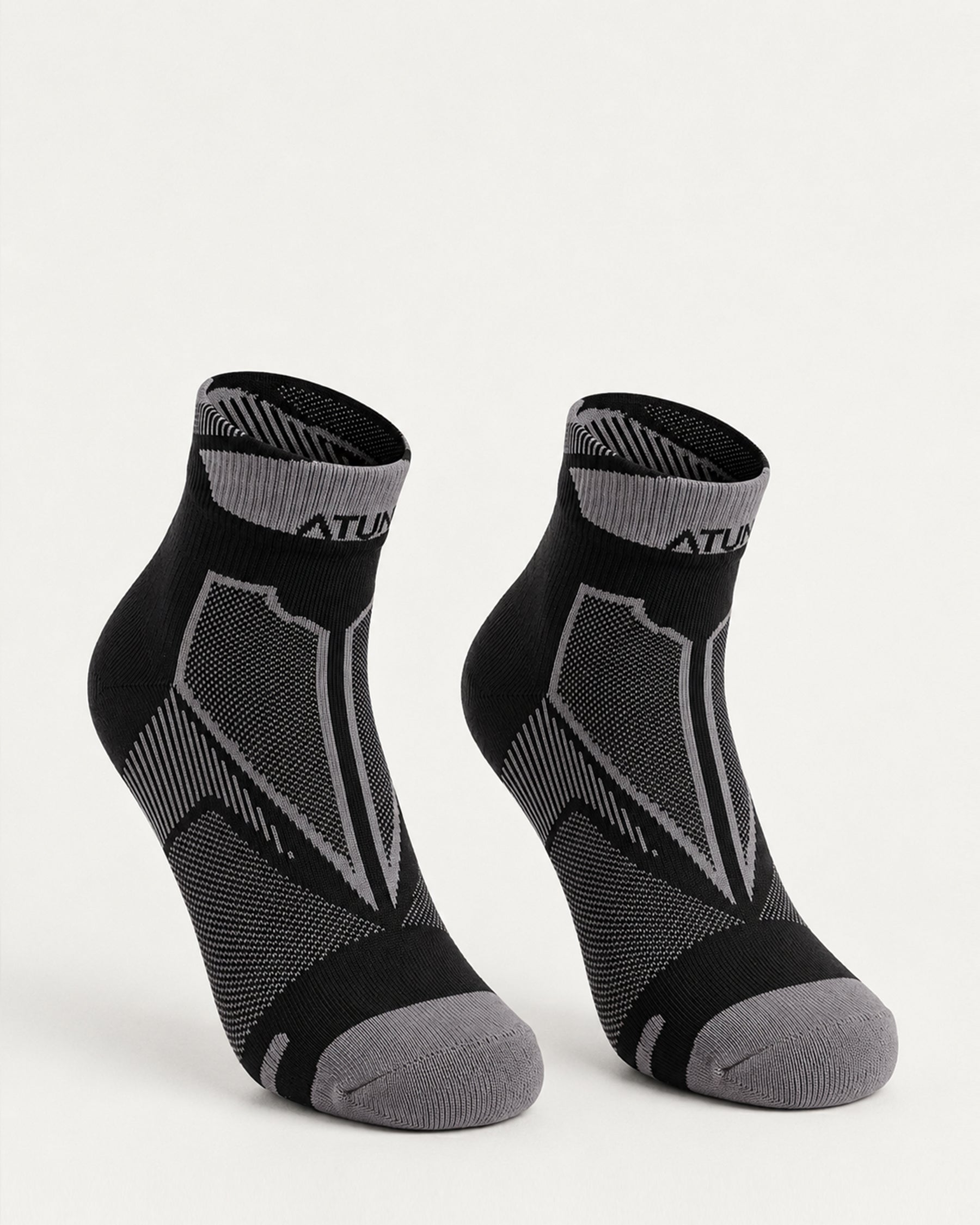 Kids Low-Cut Black Training Socks-Atum -83081177