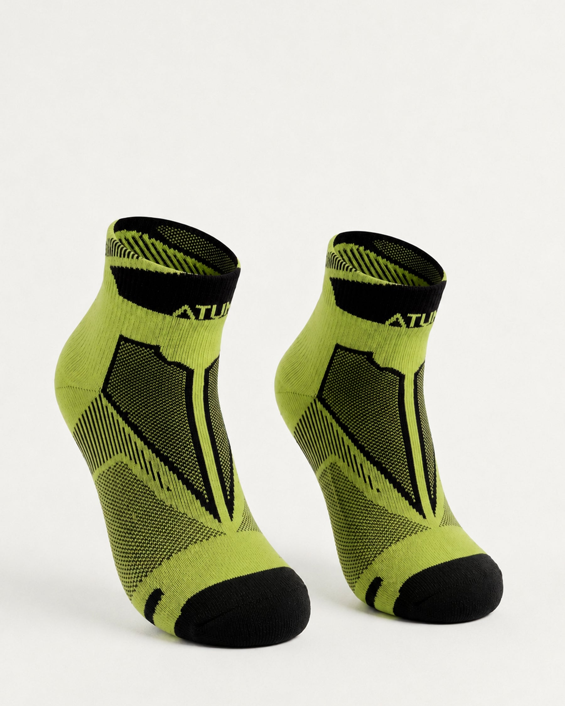 Kids Low-Cut Green Training Socks-Atum -35326781