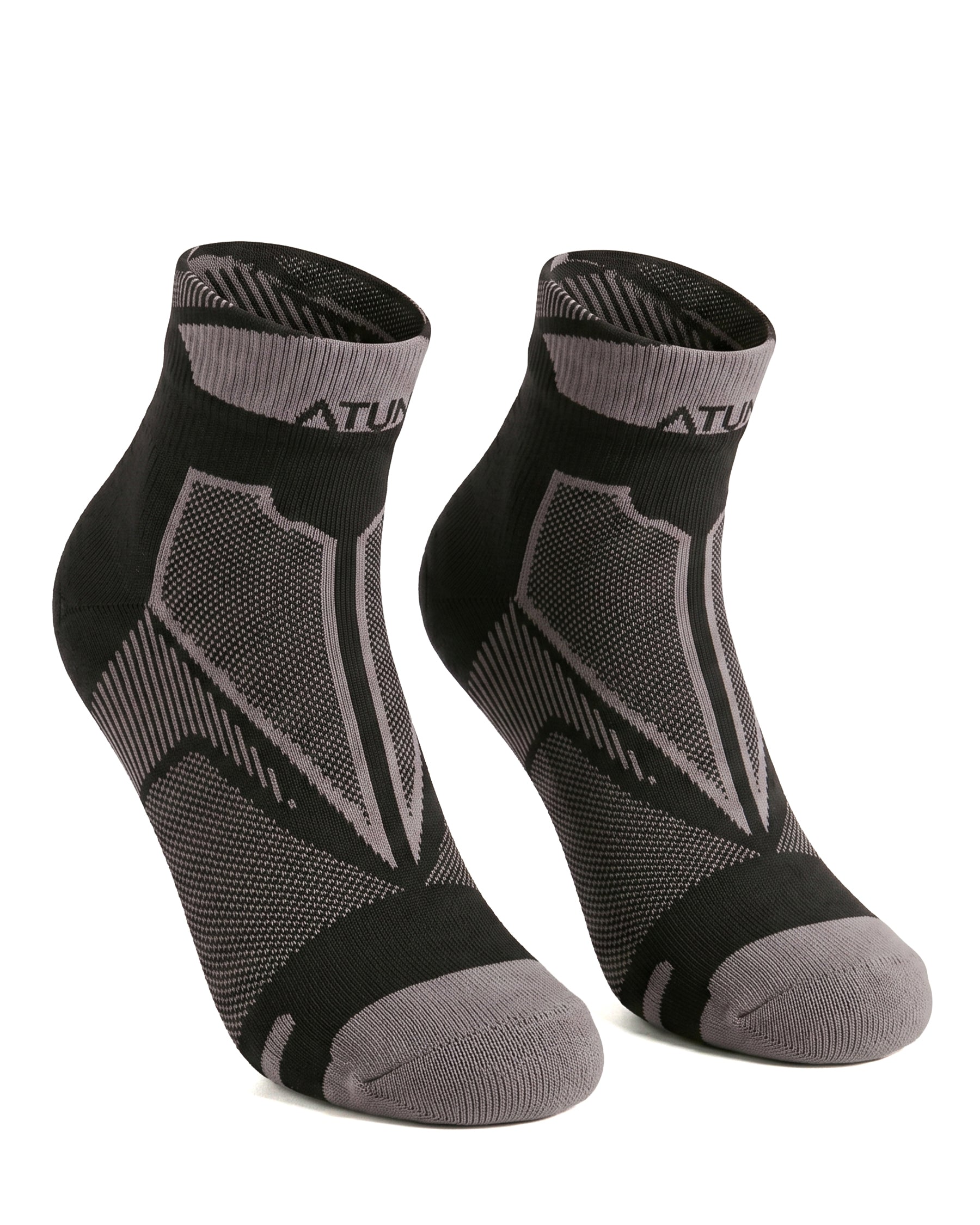 Adults Unisex Low-Cut Black Training Socks