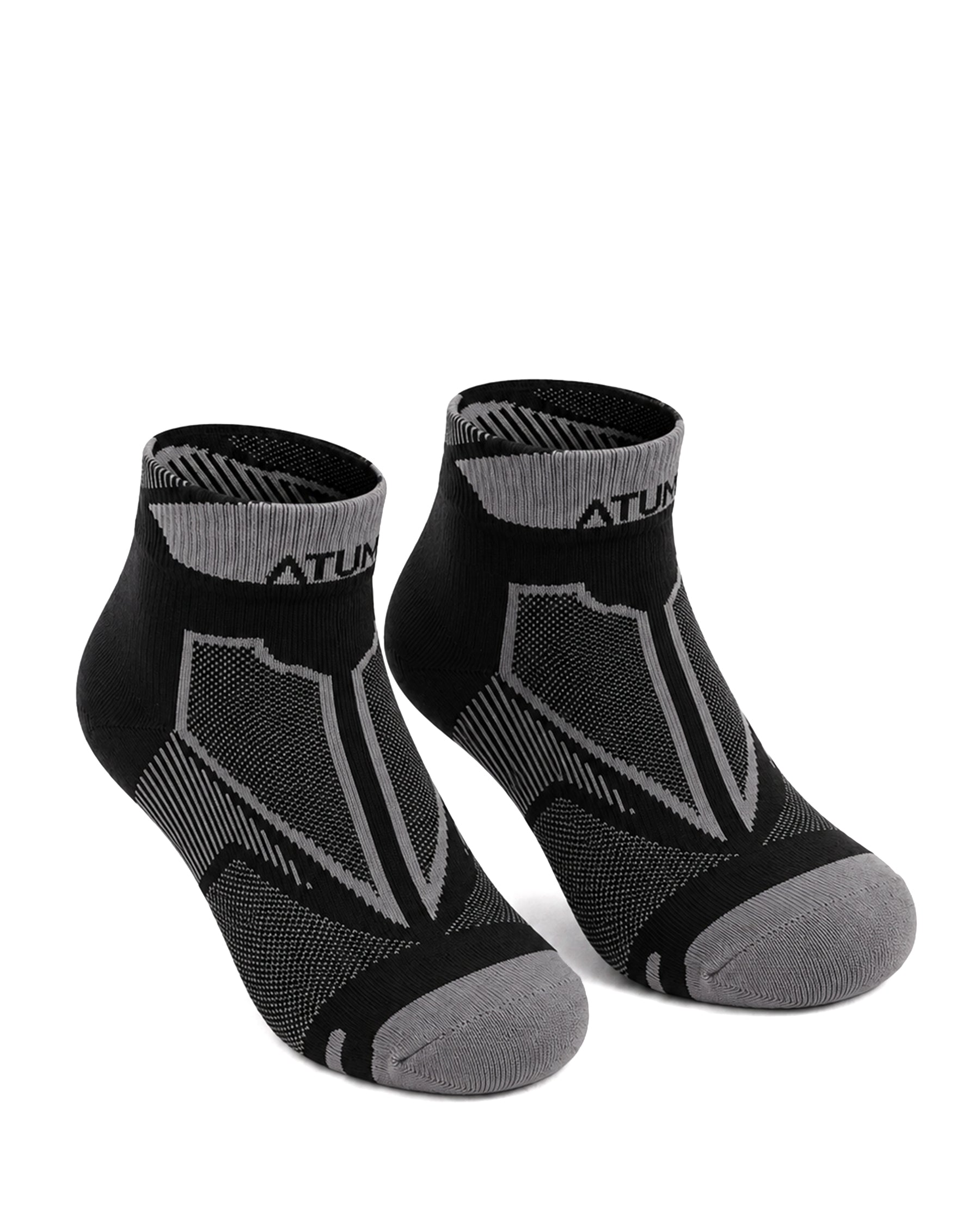 Kids Low-Cut Black Training Socks-Atum -74433554