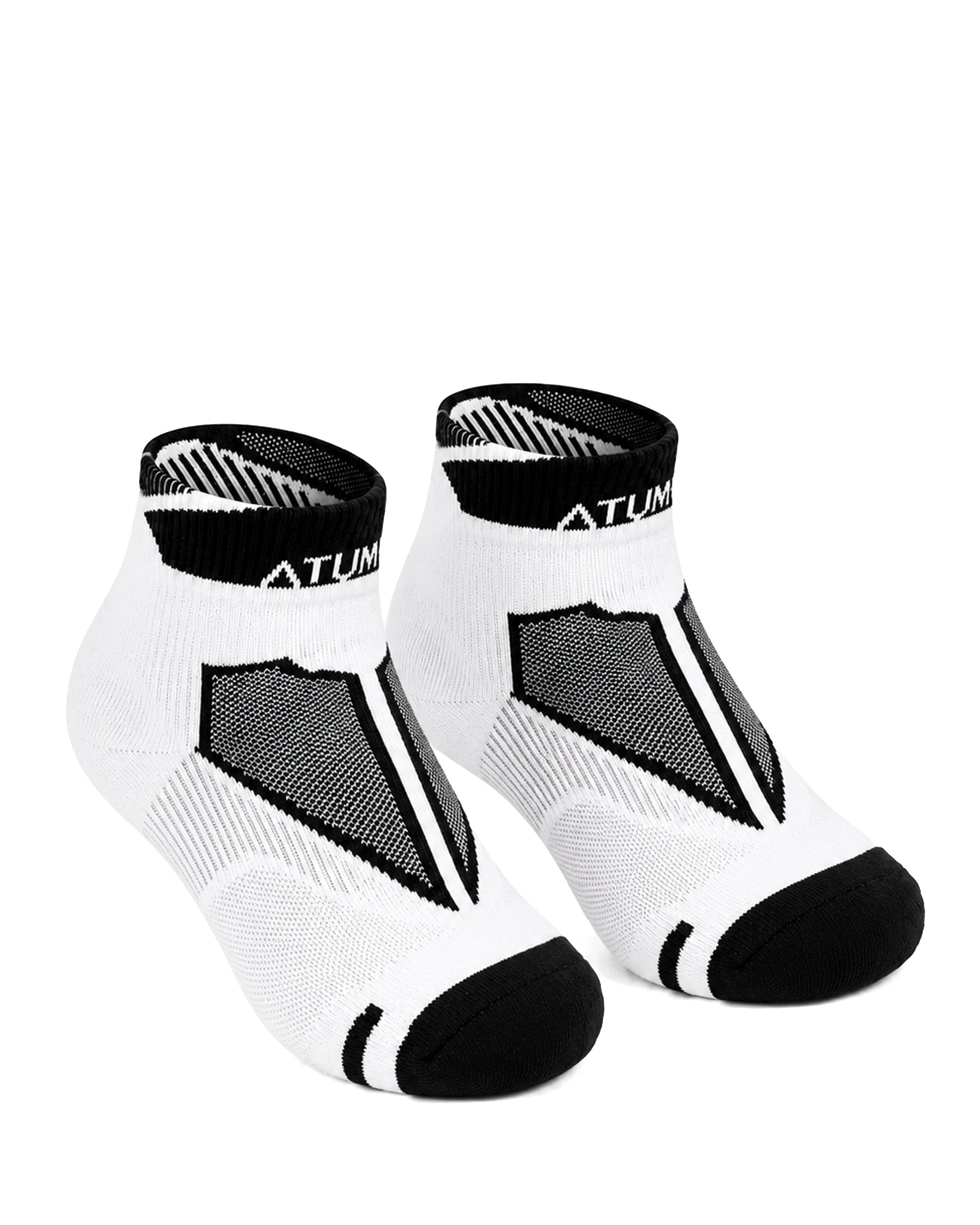 Kids Low-Cut White Training Socks-Atum -49426672