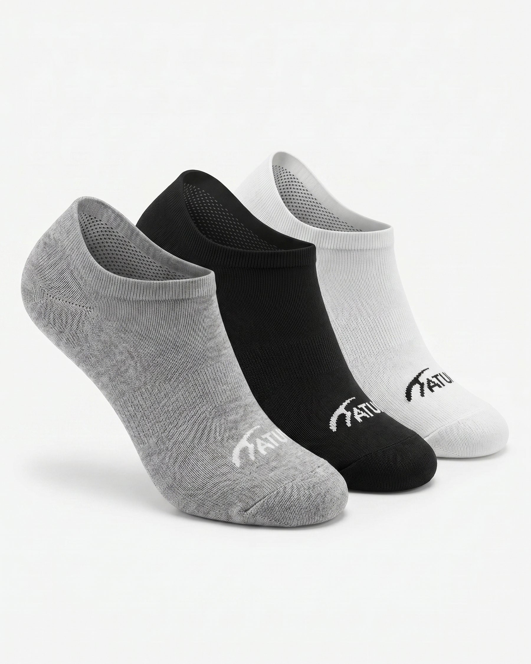 Unisex Mix Mini Socks-Pack of 3-Atum -62197593