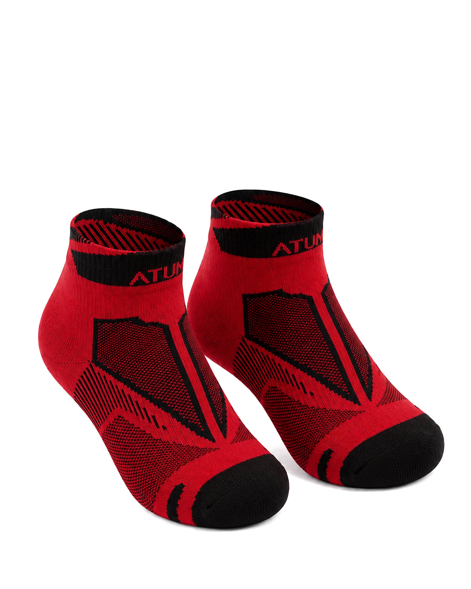 Kids Low-Cut Red Training Socks-Atum -22659245