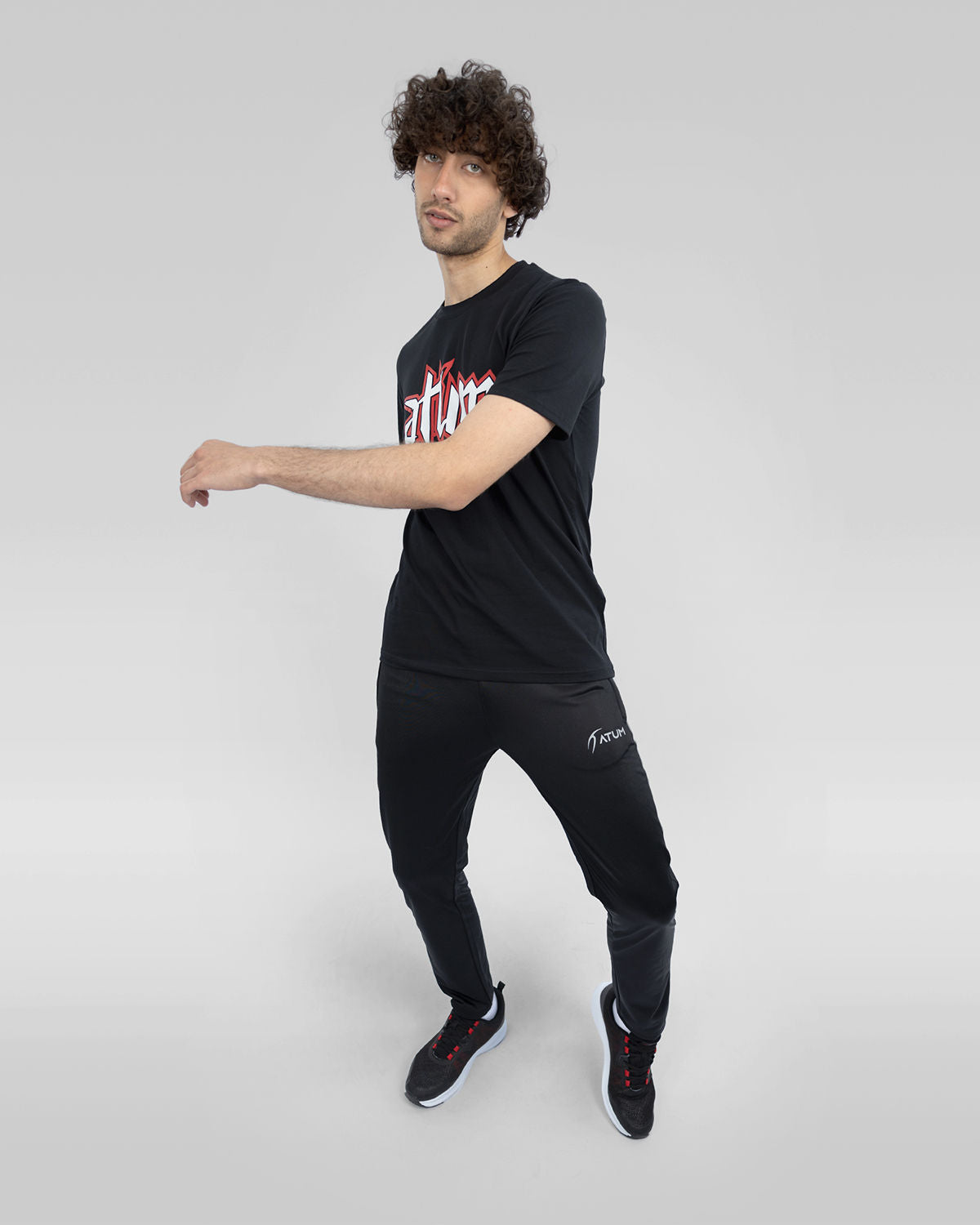 Men's Dynamic Black Sweatpants