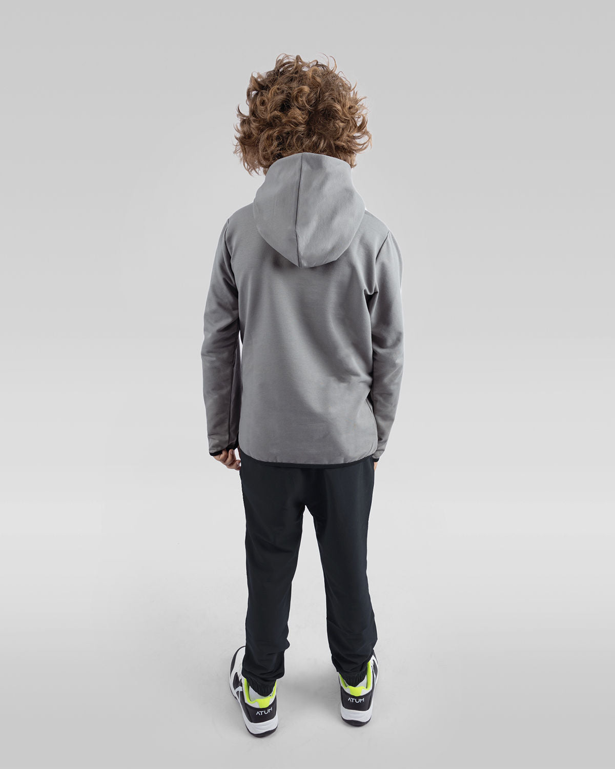 Boy's High Neck Hoodie-Atum -15301998