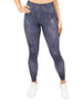 Cross Fit Printed Navy Leggings