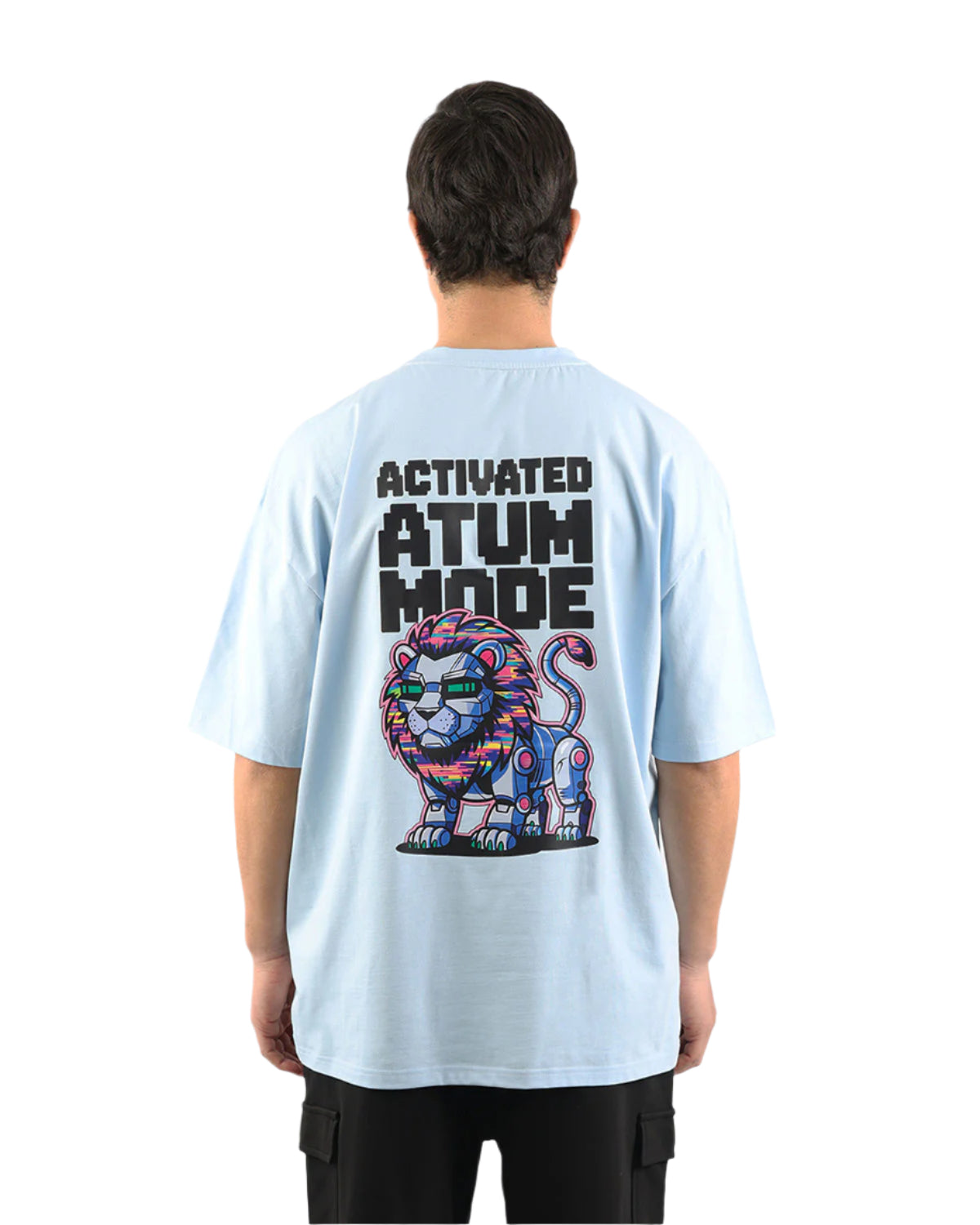 Adventure Mode Light Blue T-Shirt-Atum -64331819