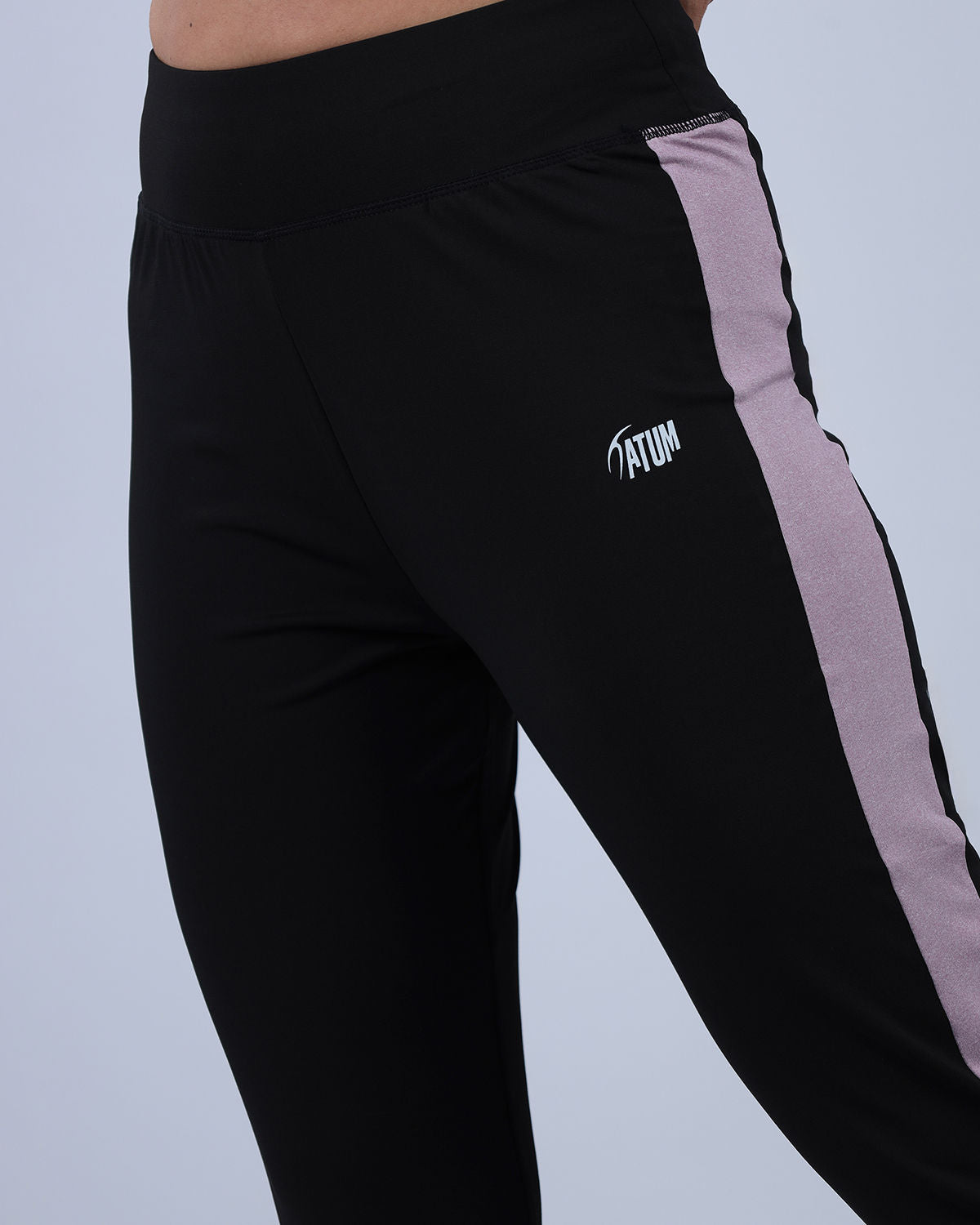 Stride Contrast Panel Pink Pants-Atum -24703766