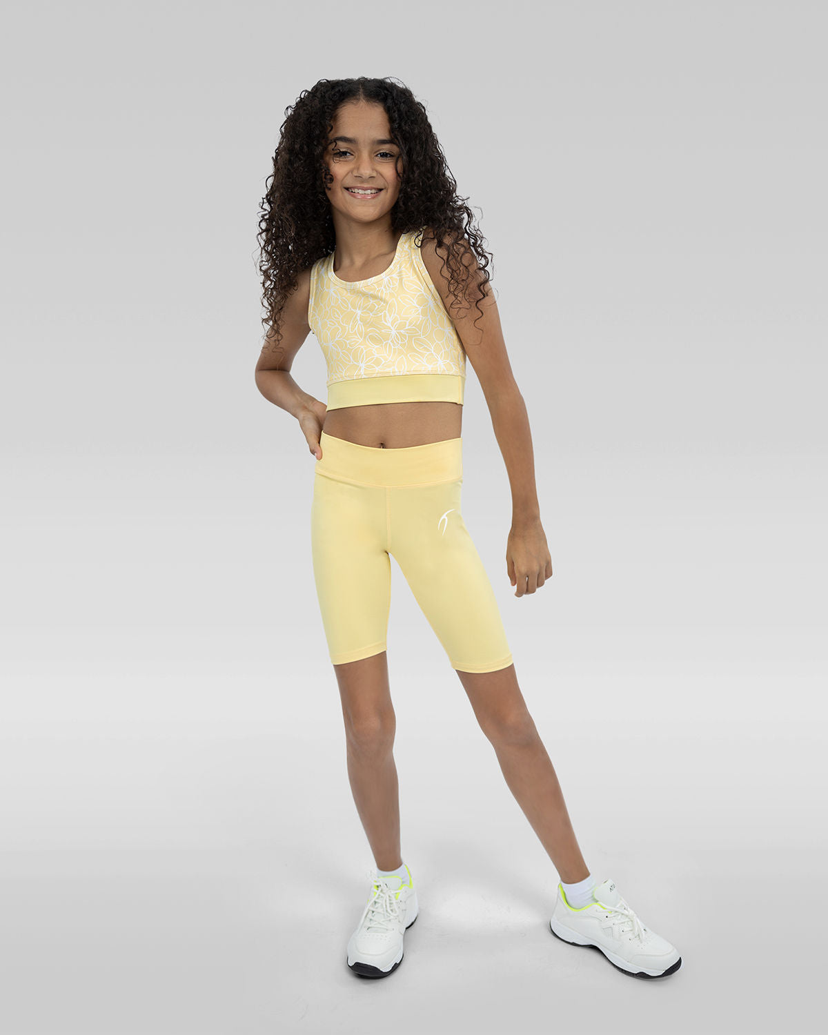 Smooth Girls Yellow Sports Bra