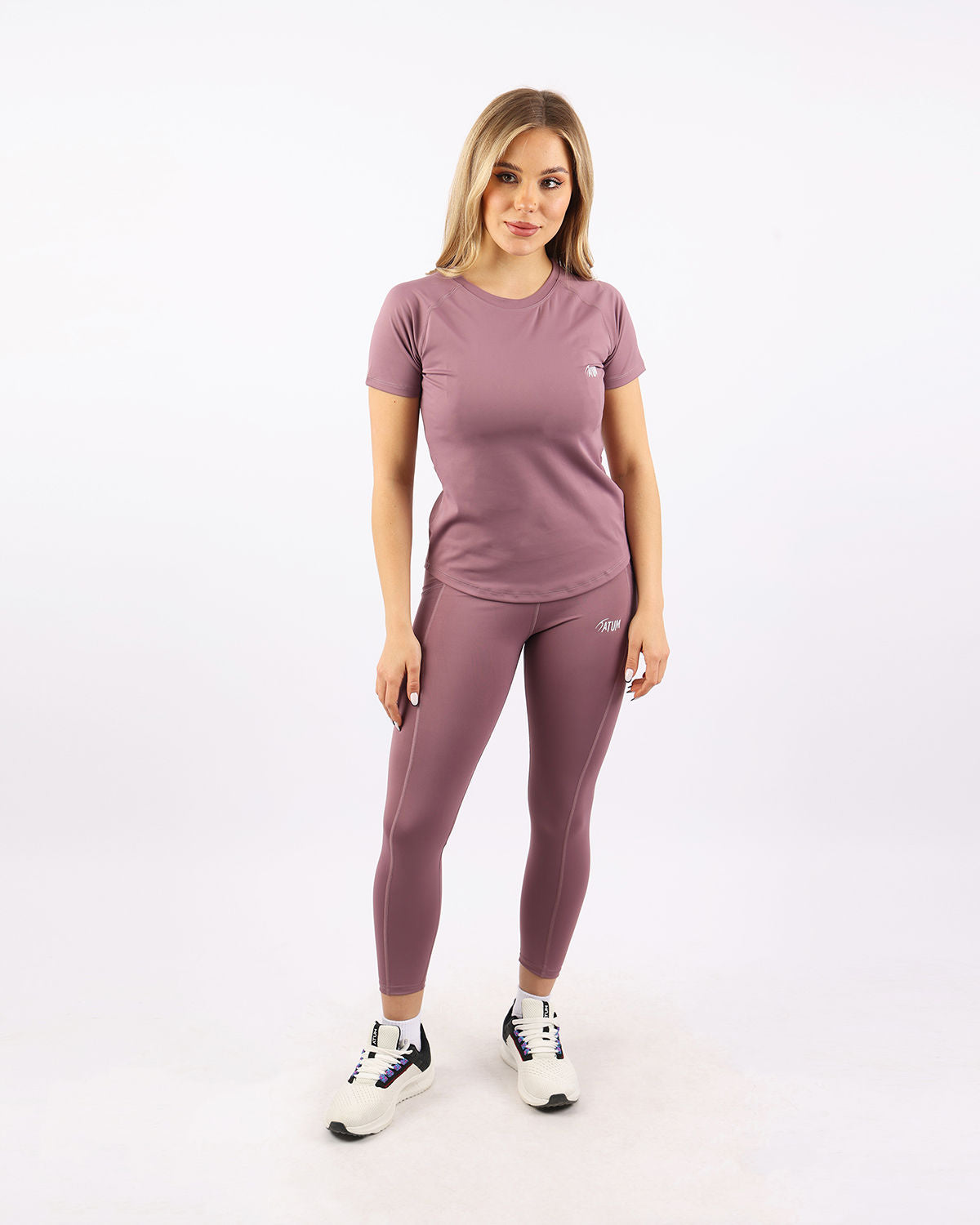 Pocket Flex Capri Violet Leggings-Atum -61915427