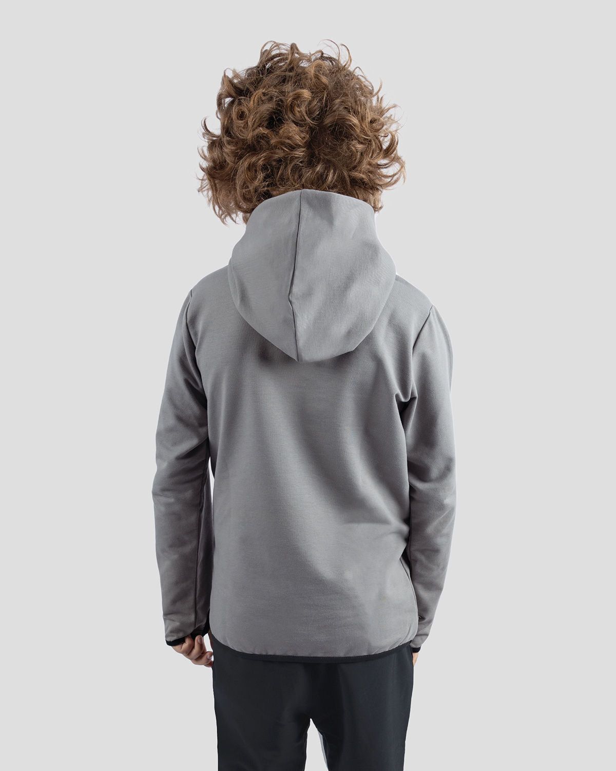 Boy's High Neck Hoodie-Atum -97707541