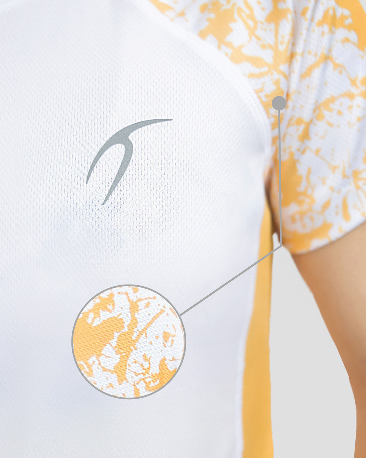 Women's Short Sleeves White T-Shirt