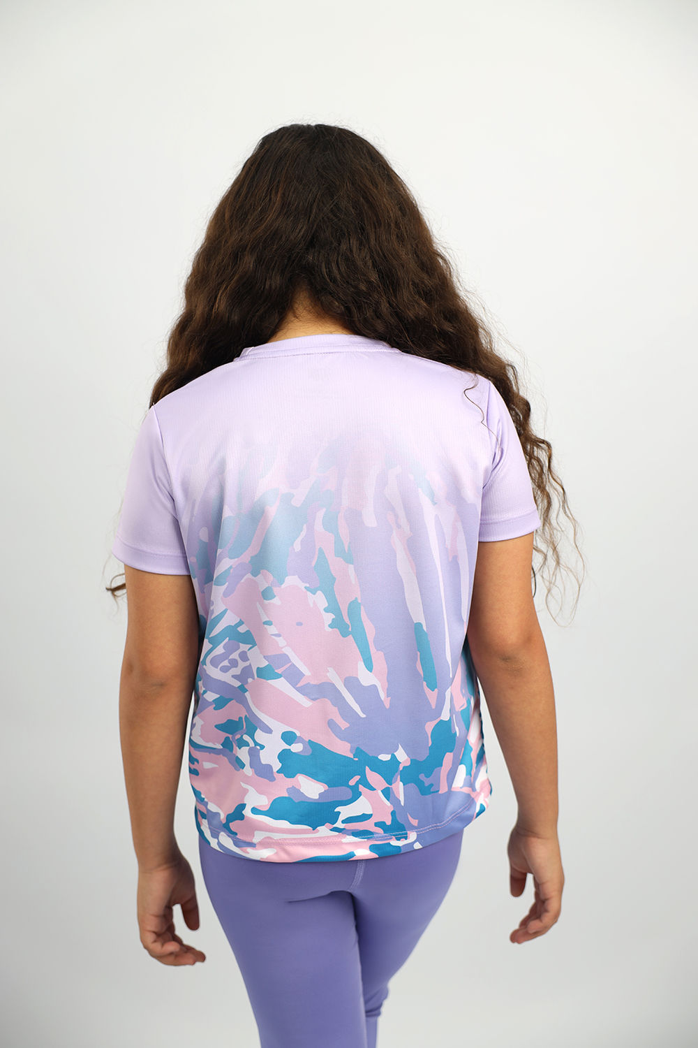 Girl's Floral Leggings