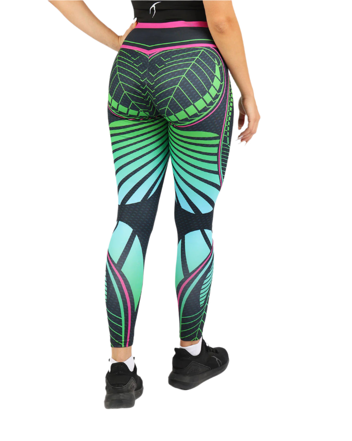 Strike Performance Green Leggings-Atum -76859182