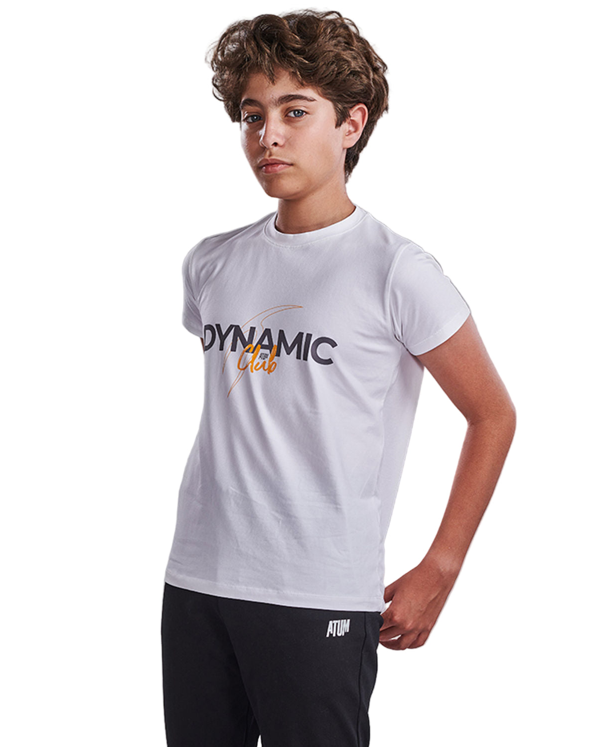 Boy's Dynamic Club White T-Shirt