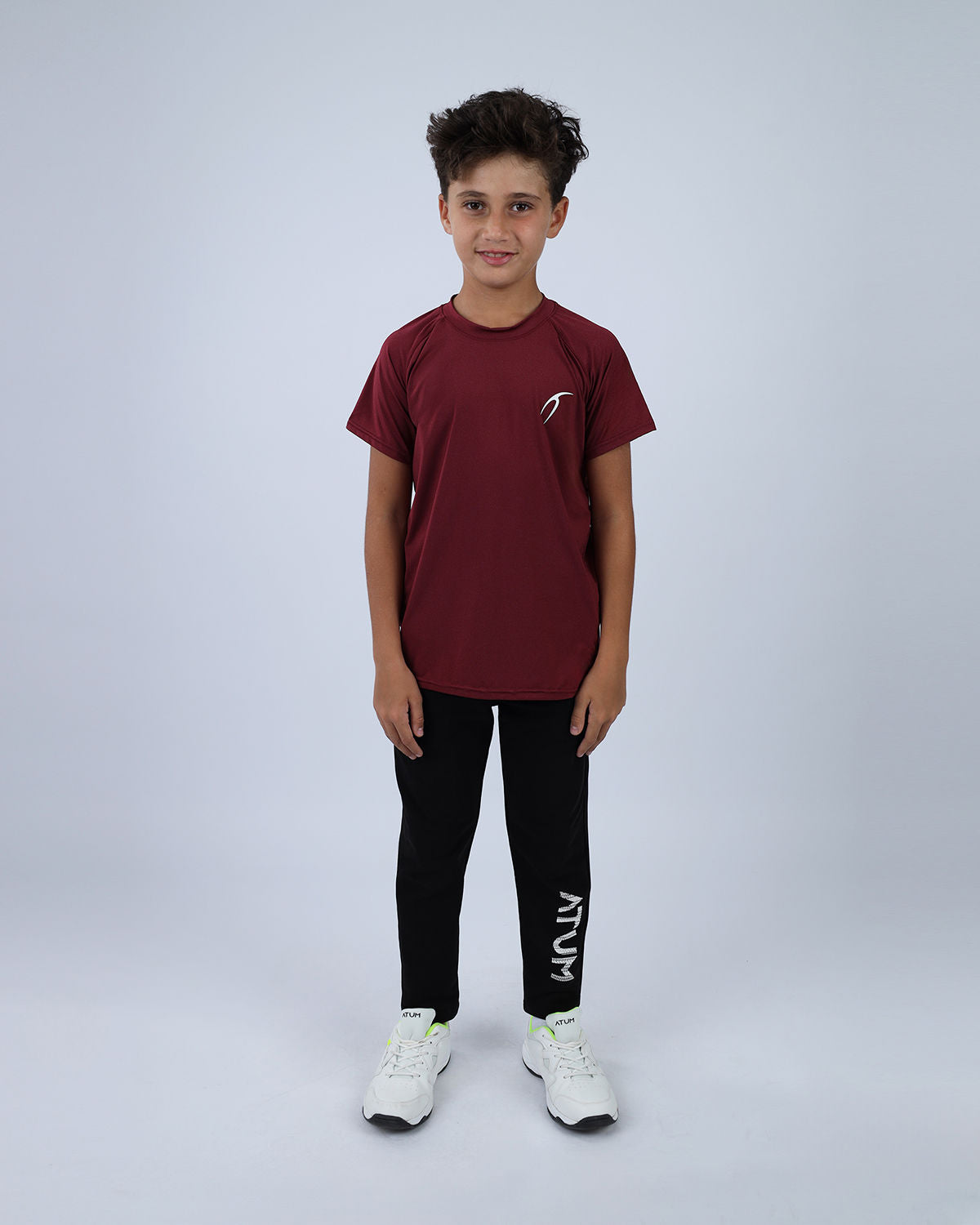 Power-On Sports Burgundy T-Shirt-Atum -81125192