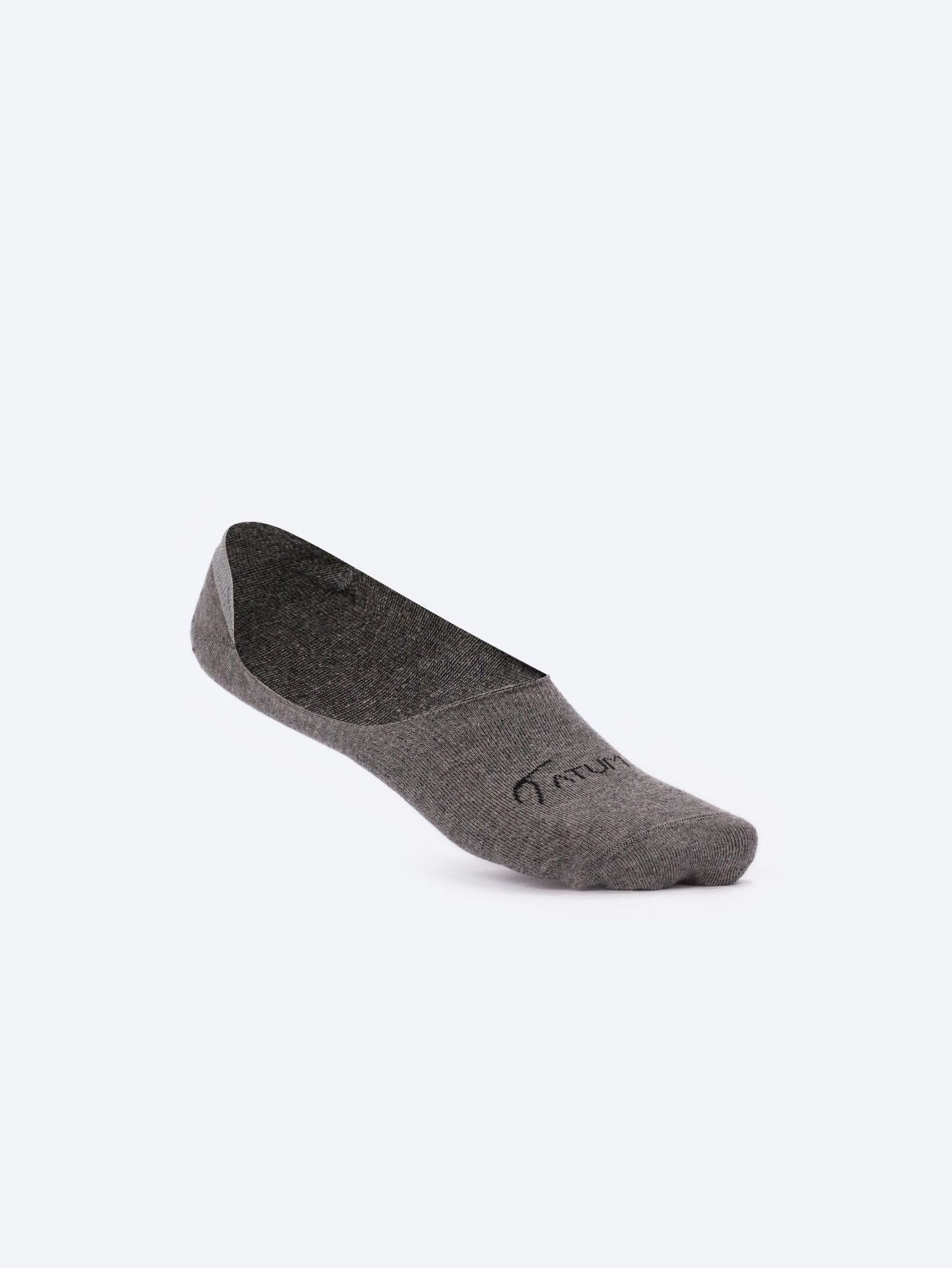 ATUM| Adult Unisex No-Show Socks - Pack of 3 - gray