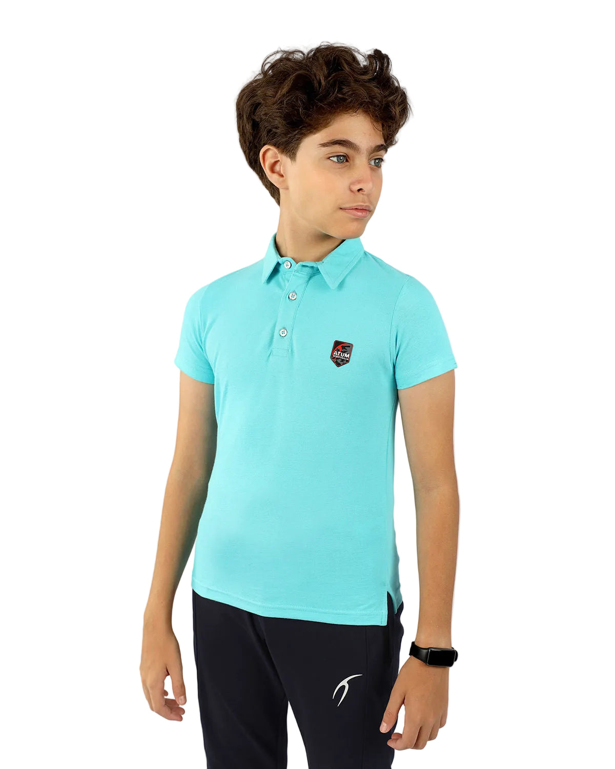 Boy's Blue Polo Shirt-Atum -32395022