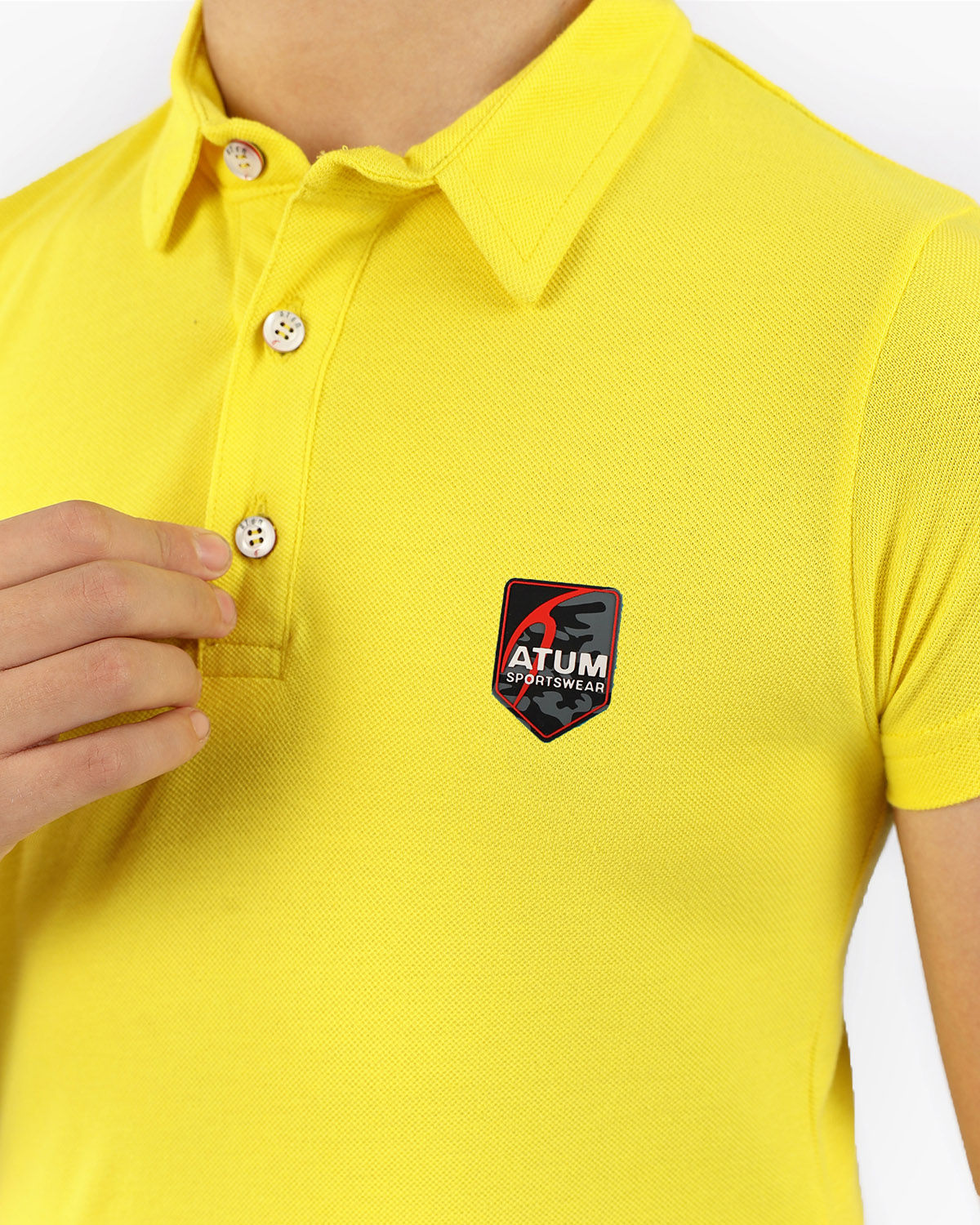 Boy's Yellow Polo Shirt-Atum -78133954