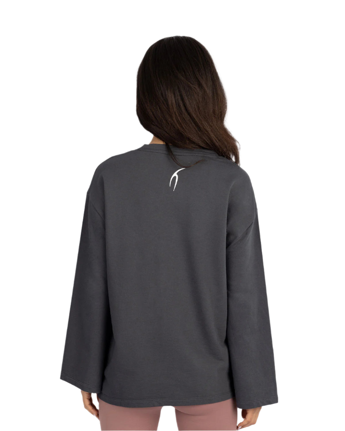 Elegance Oversize Gray T-Shirt-Atum -74617462