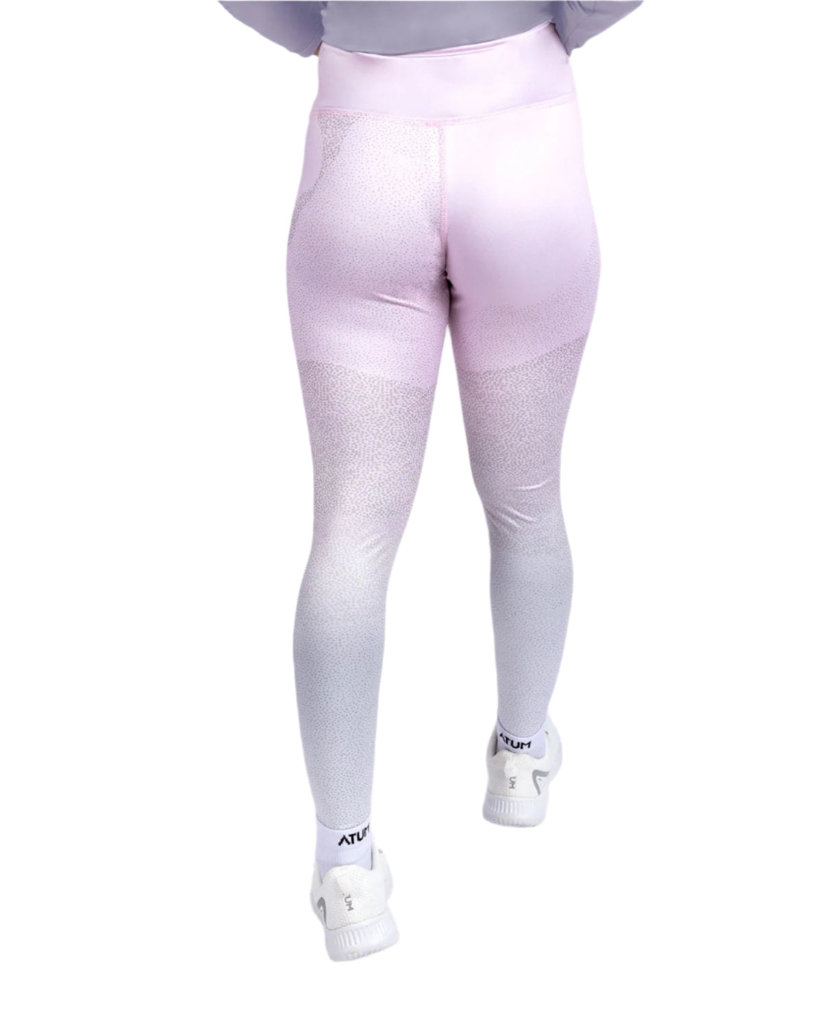 Women's Limitless Pink Leggings-Atum -14080968