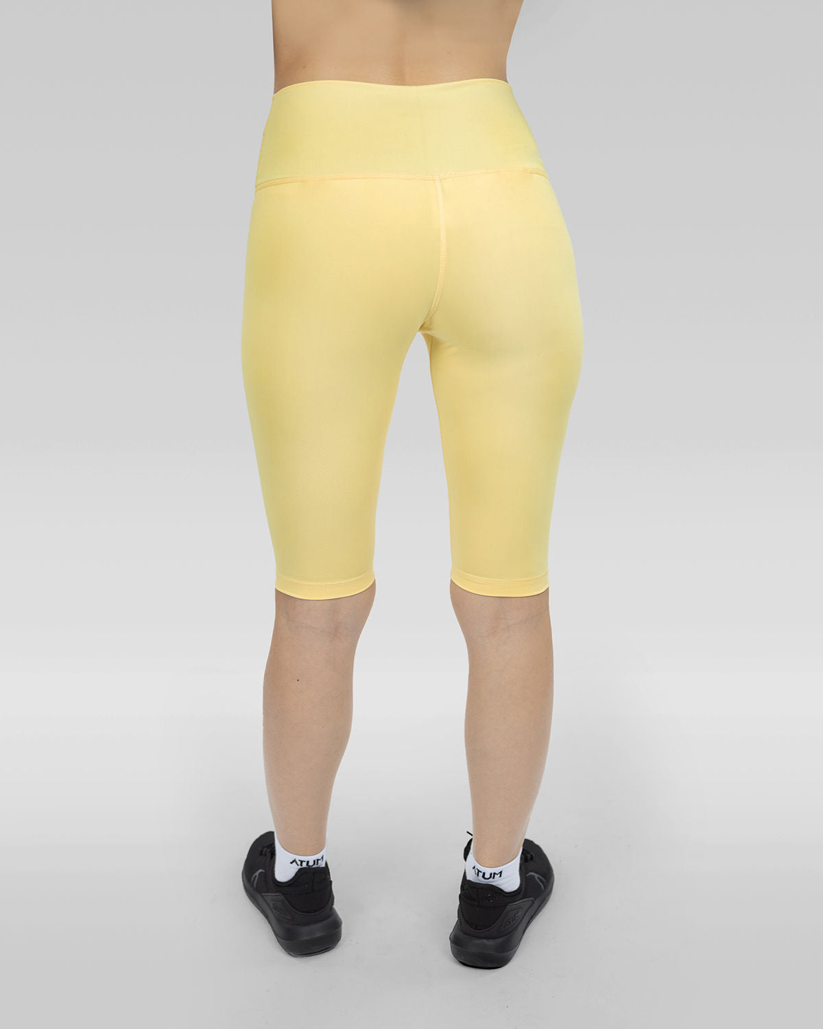 Basic Essentials Yellow Short Leggings-Atum -901323