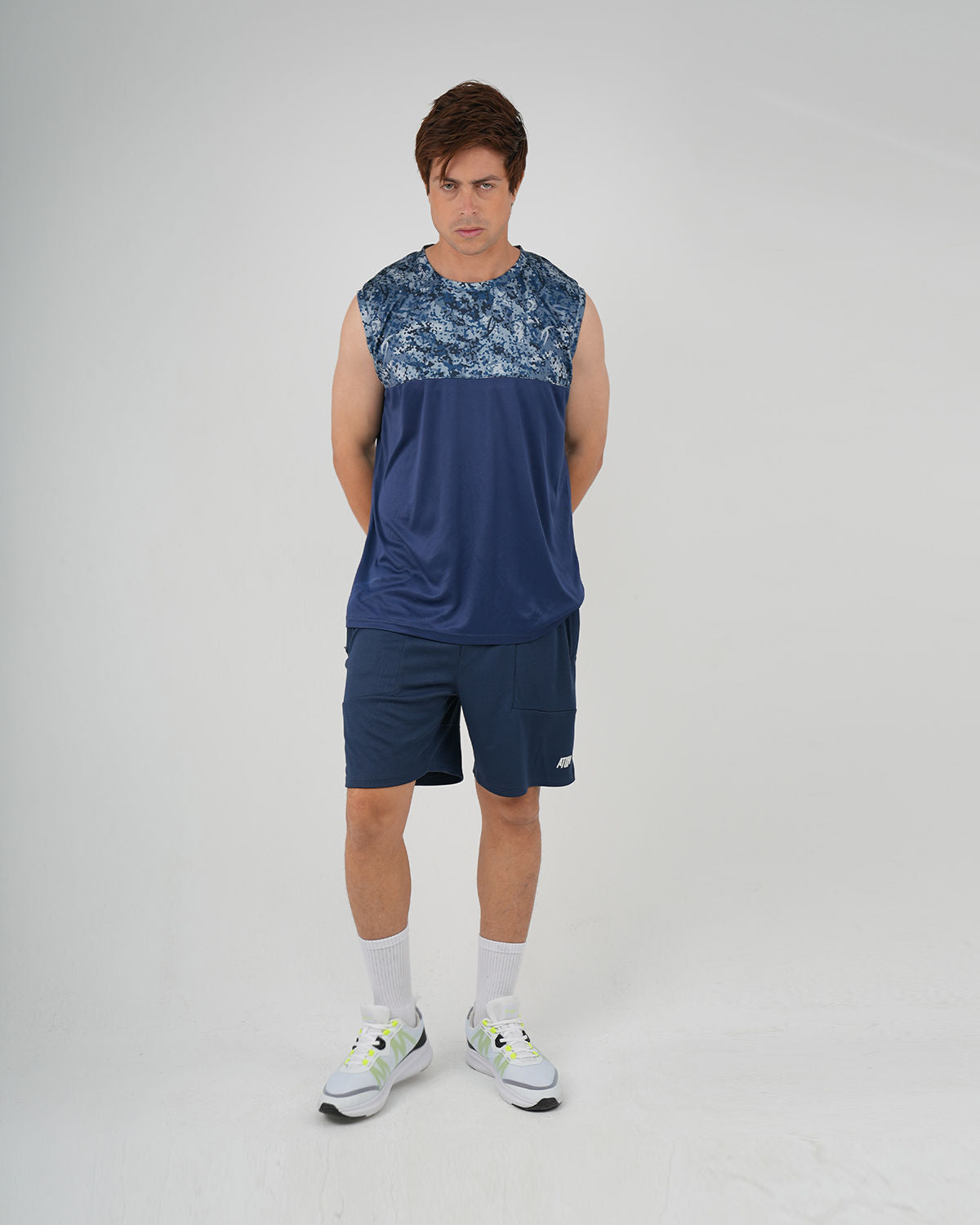 Workout Basic Navy Short-Atum -21665078