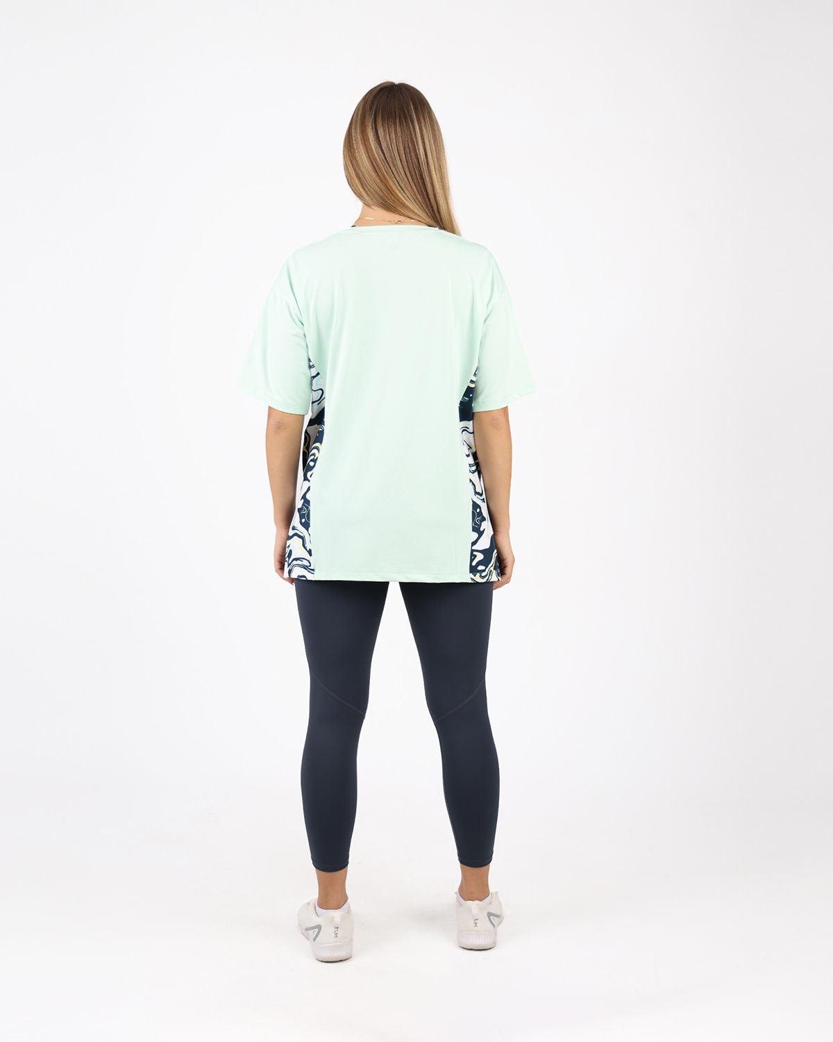 Women's Oversized Mint T-Shirt-Atum -5471142