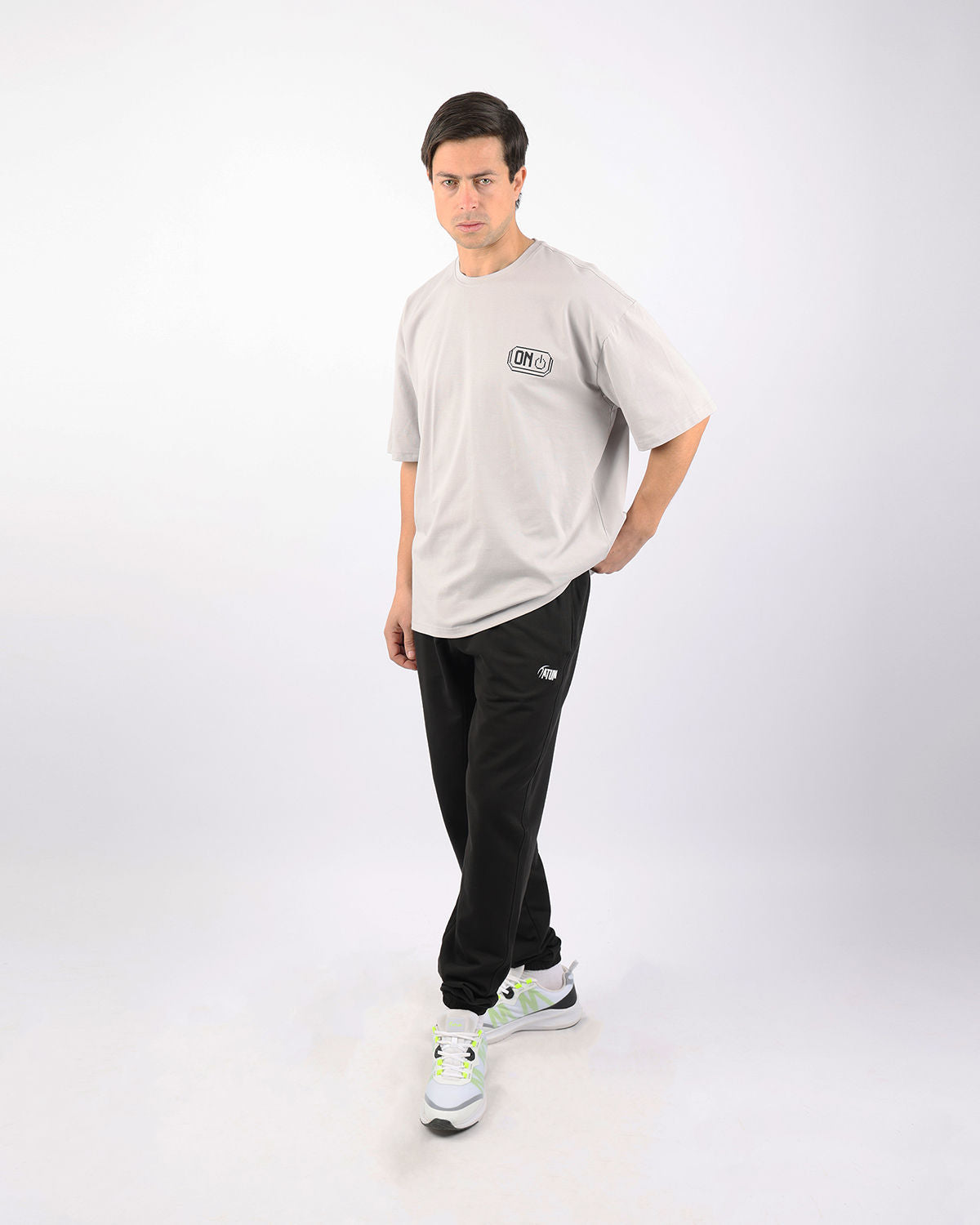 Adventure Mode Light Gray T-Shirt-Atum -12091579