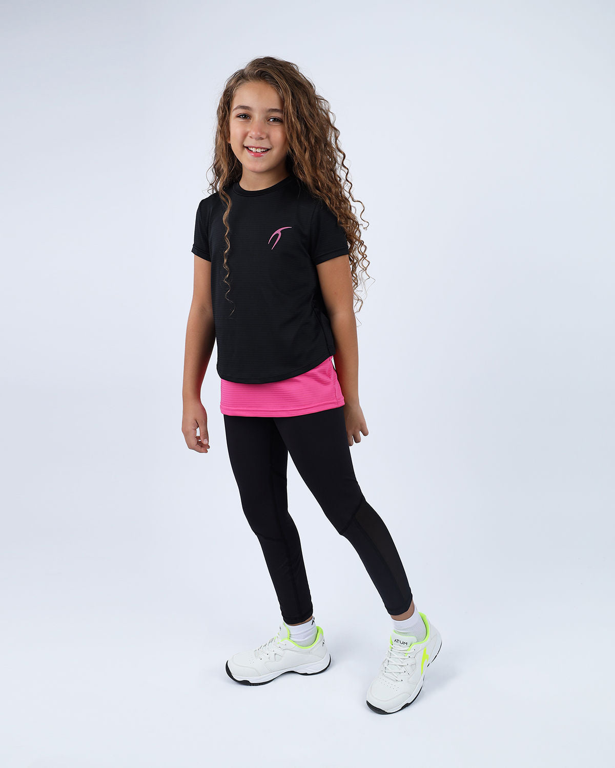 Phantom Sports Black T-Shirt-Atum -55455114